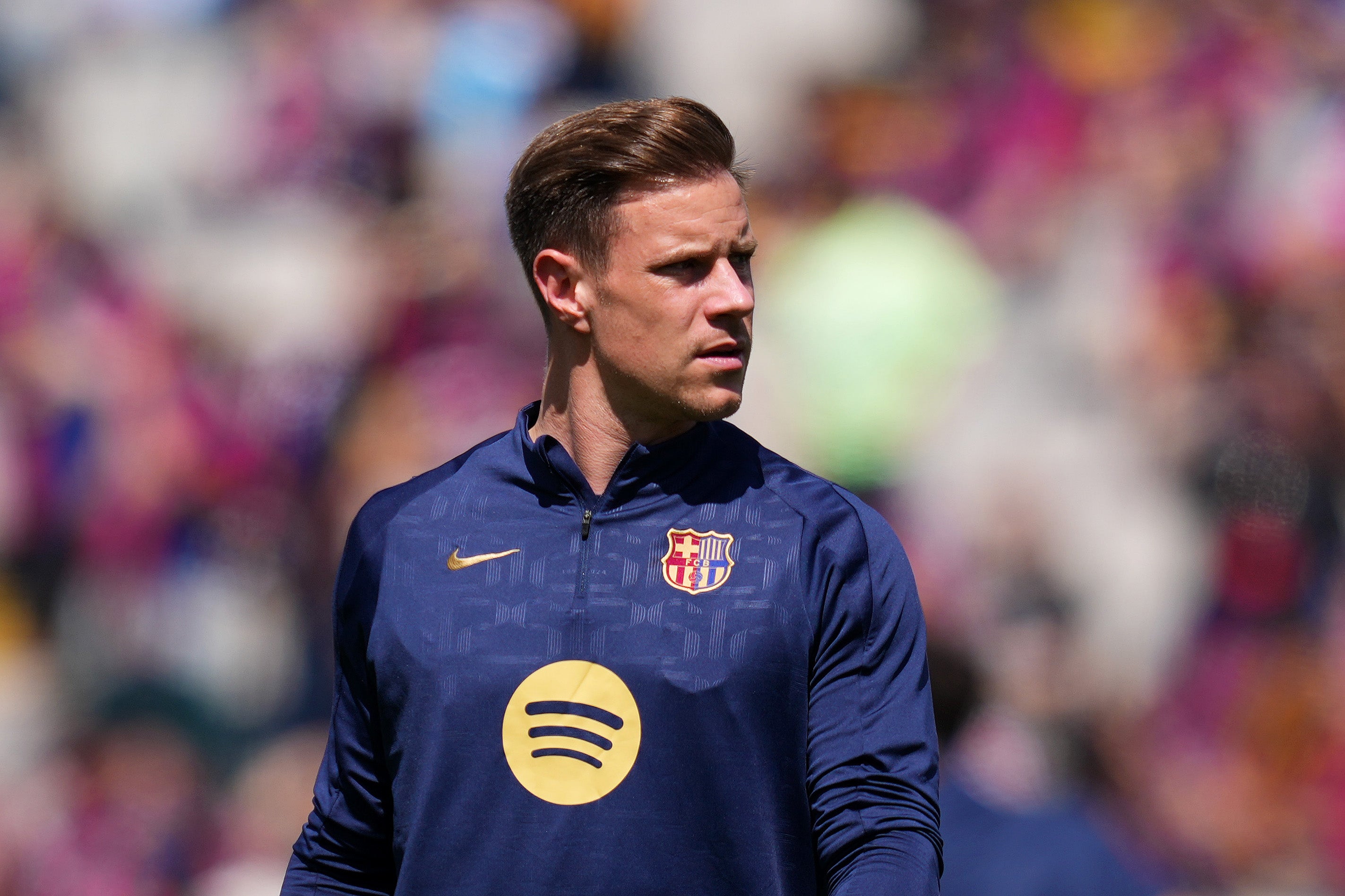 Barcelona goalkeeper Marc-Andre ter Stegen