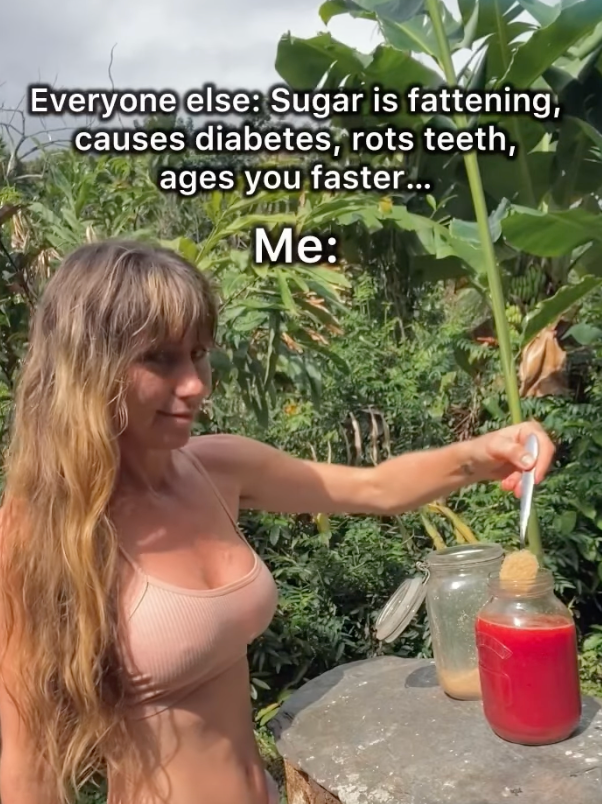 No sugar coating: Leanne Ratcliffe believes sugar has been unfairly demonised by health experts