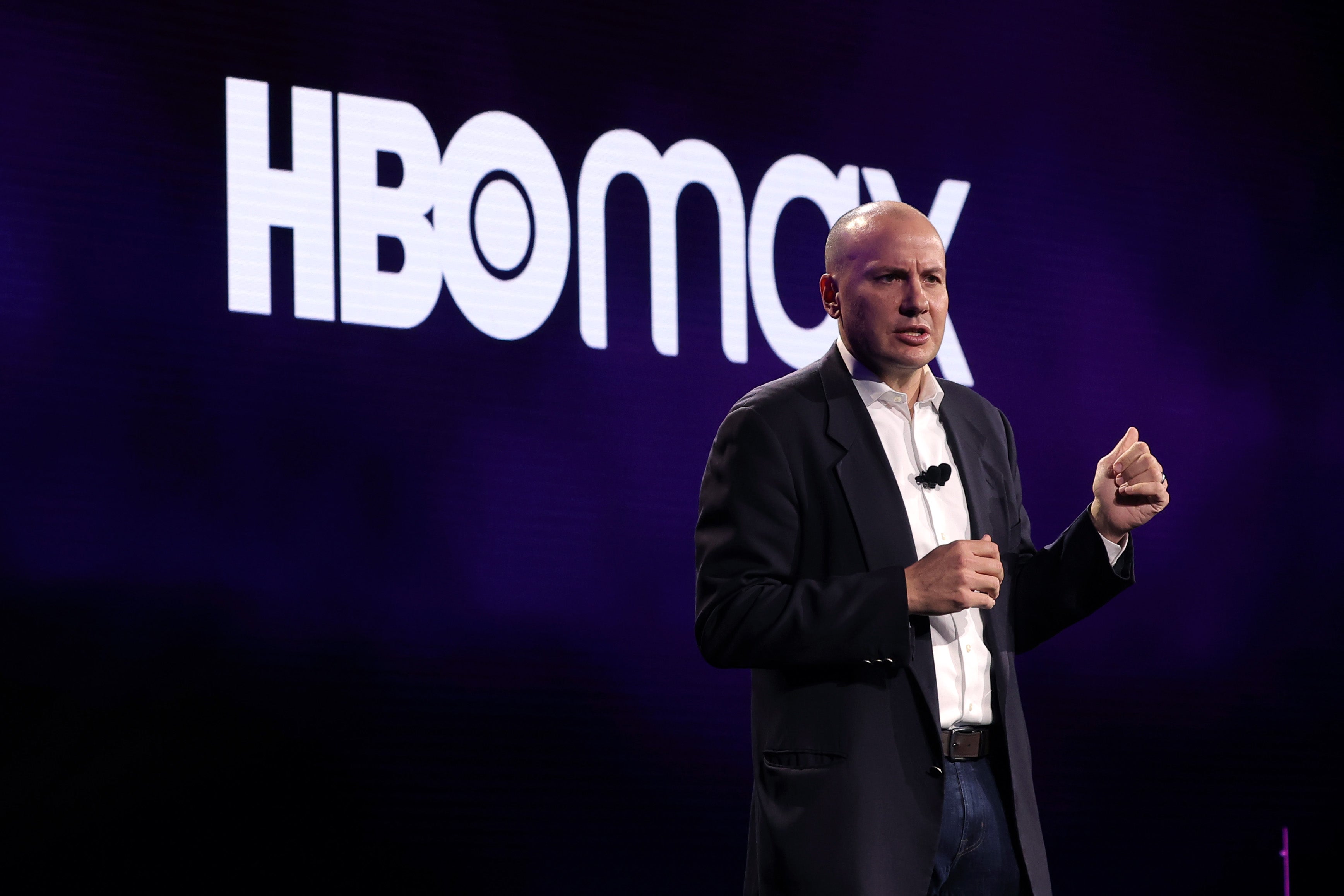 JB Perrette, CEO and President of Global Streaming and Interactive for Warner Bros. Discovery, speaking in 2022