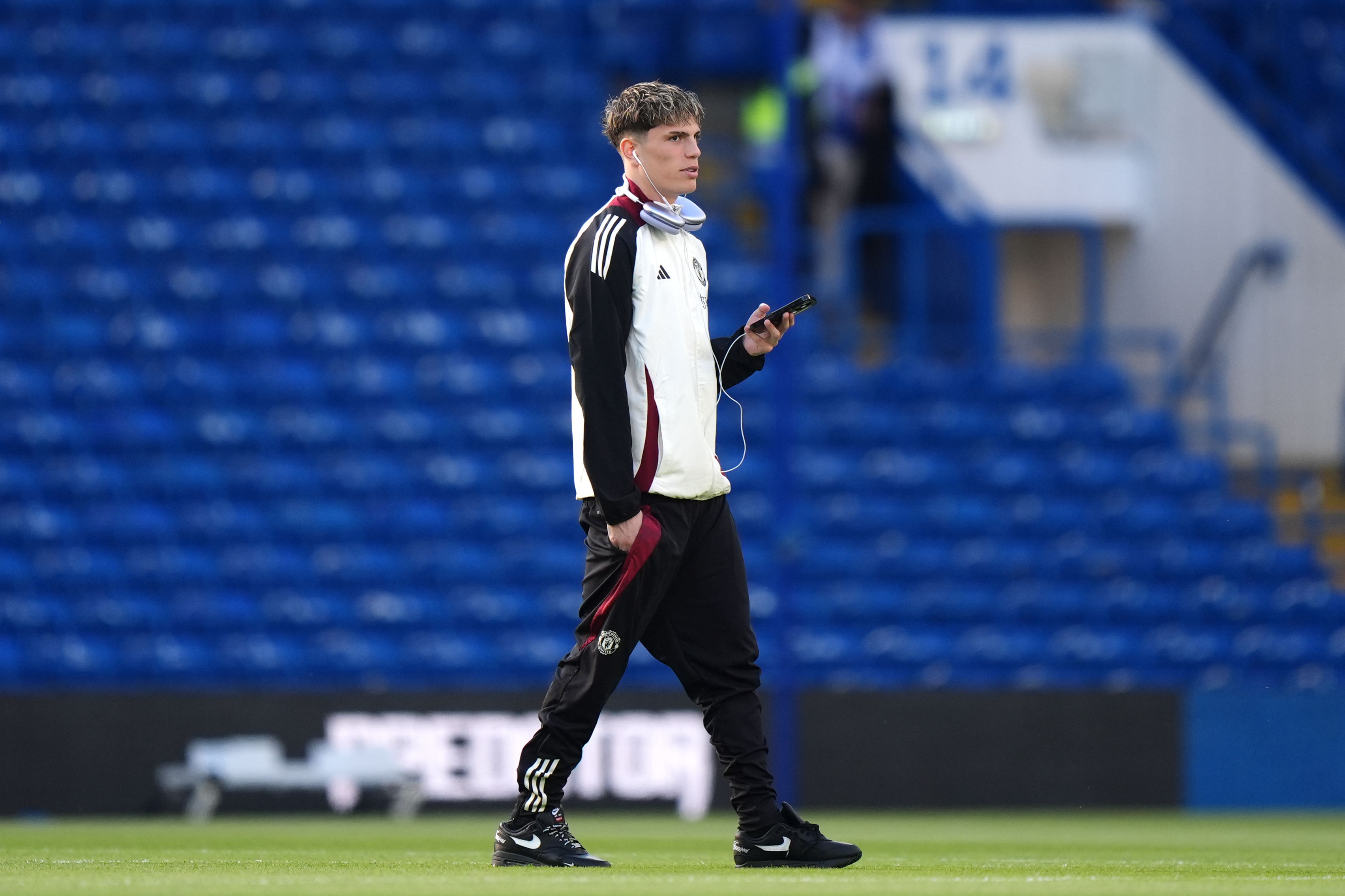 Chelsea se zajímají o Alejandro Garnacho (Bradley Collyer/PA)