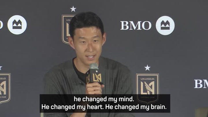 Heung-Min Son admits LAFC ‘wasn’t first choice’ in debut press conference with club