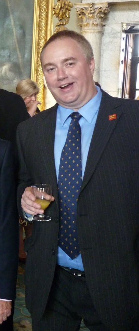 Dinsdale made his fortune in property development before his death in 2020