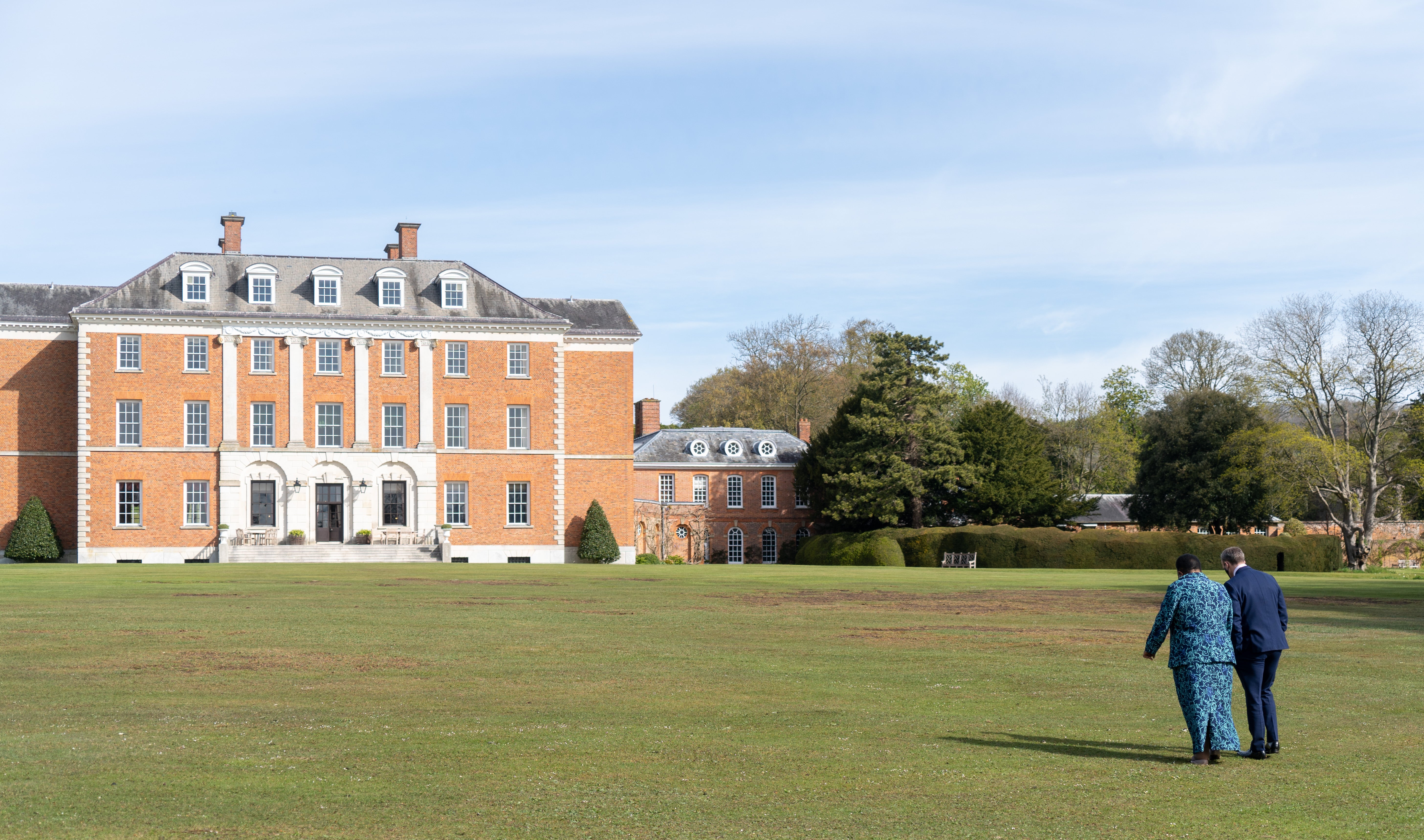 Chevening House (Niklas Halle’n/PA)
