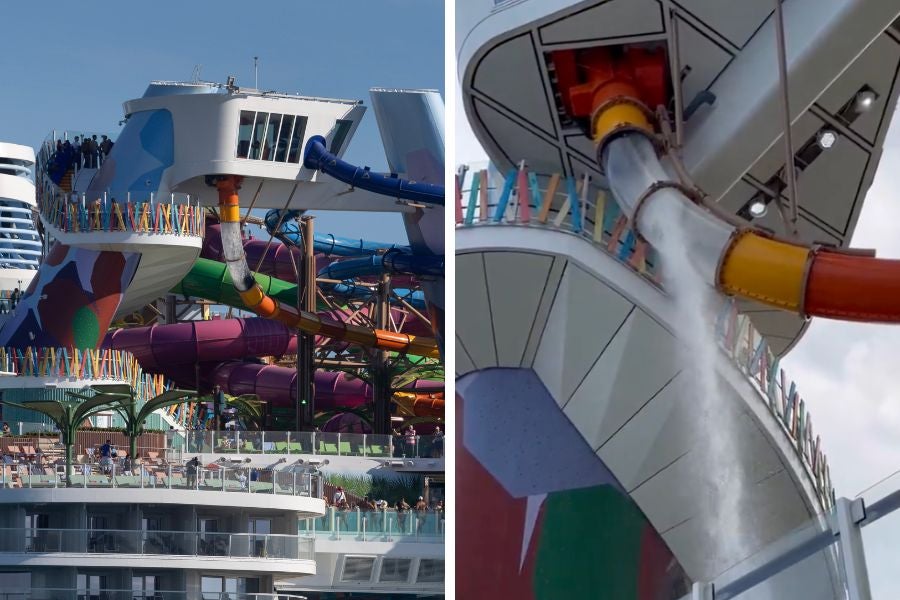 El incidente en un crucero fue atrapado en cámara