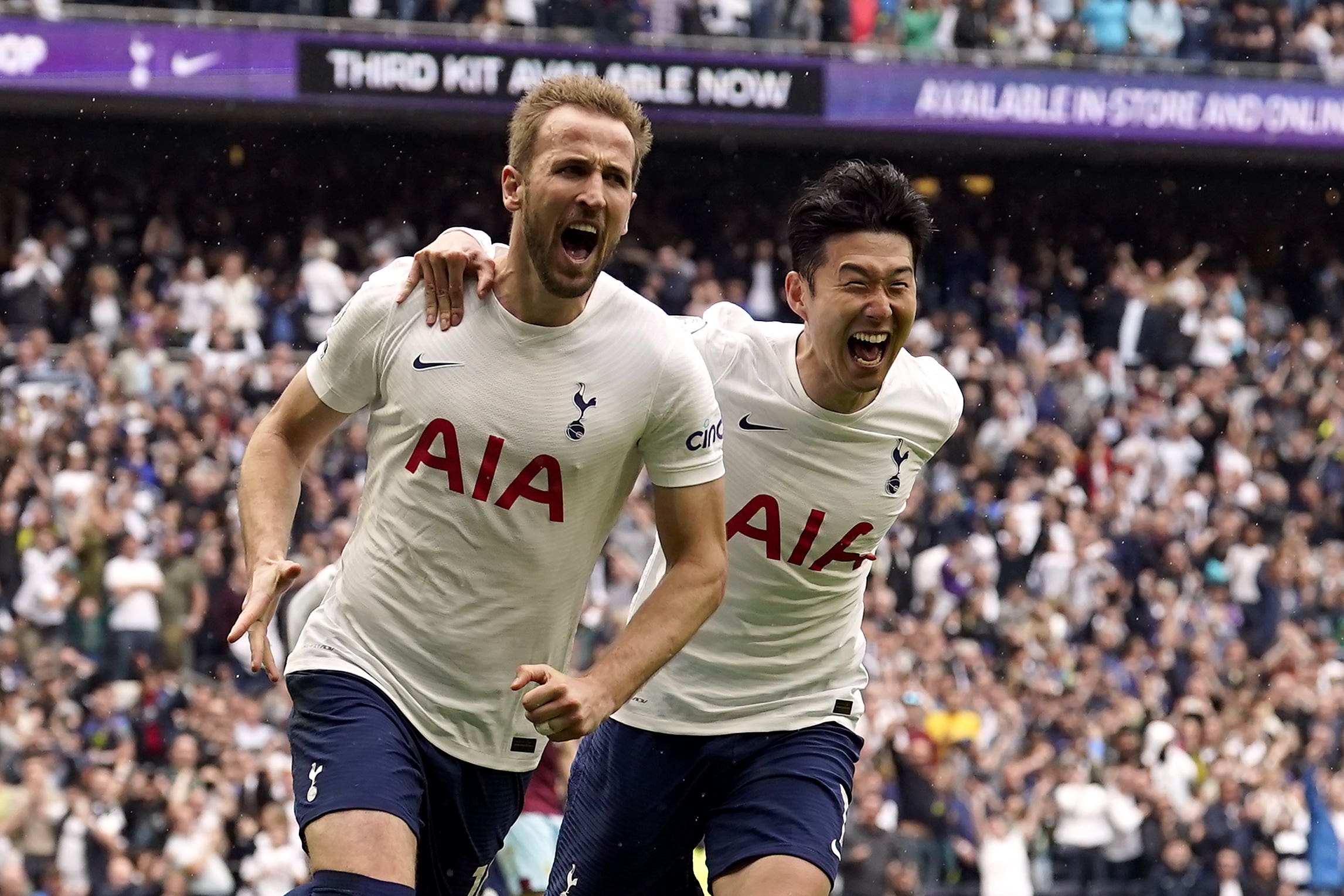 Harry Kane paid tribute to former teammate Son Heung-min (Andrew Matthews/PA)