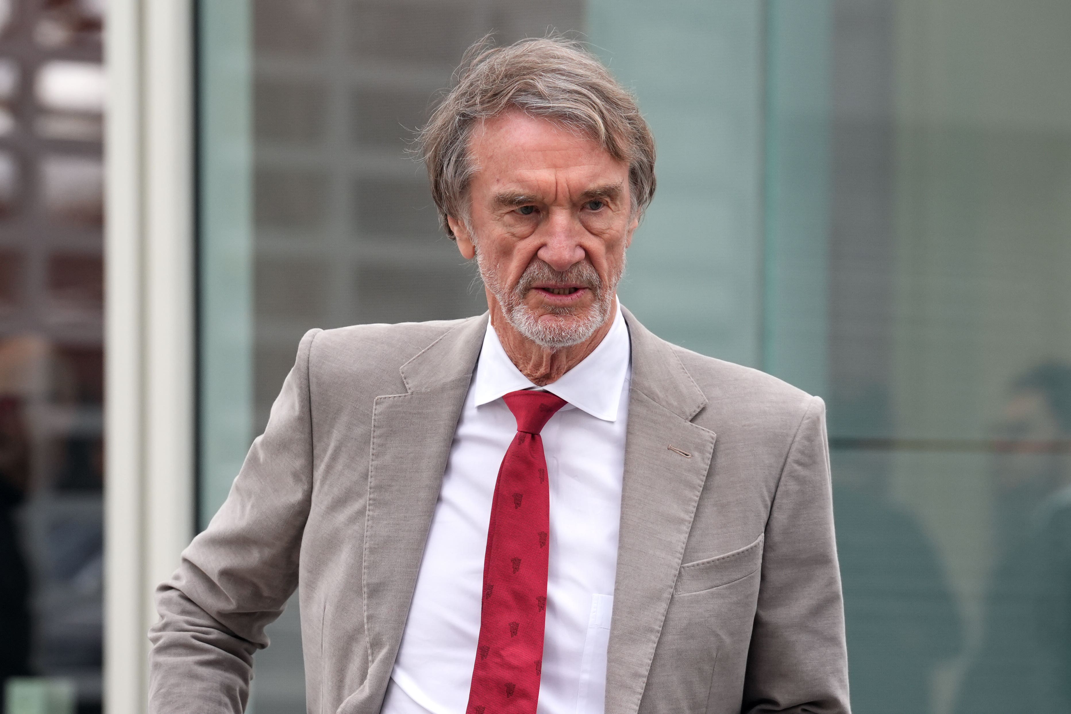 <p>Man United fans will target Sir Jim Ratcliffe in their upcoming protest (Lucy North/PA)</p>