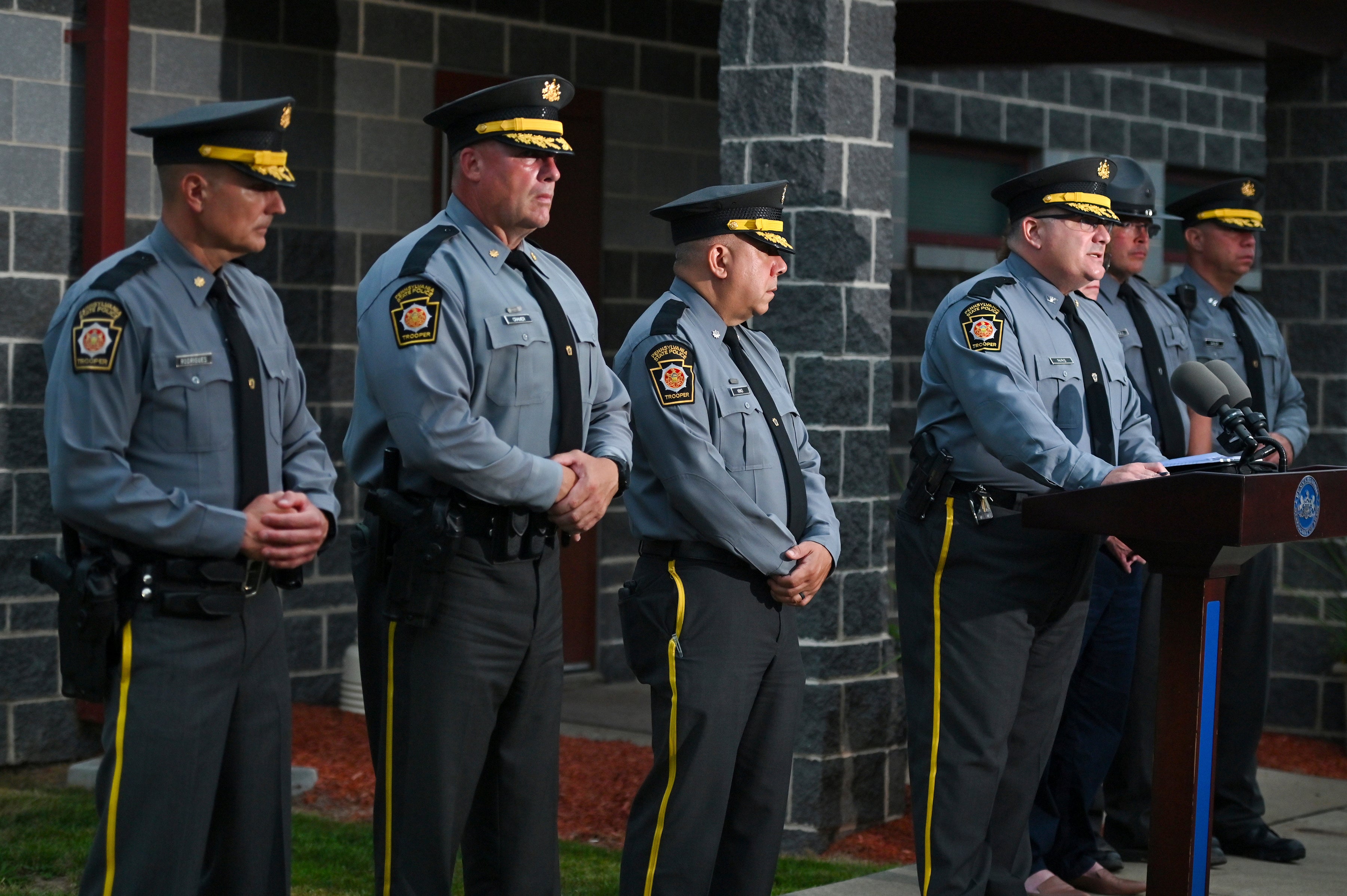 Pennsylvania Troopers Shot