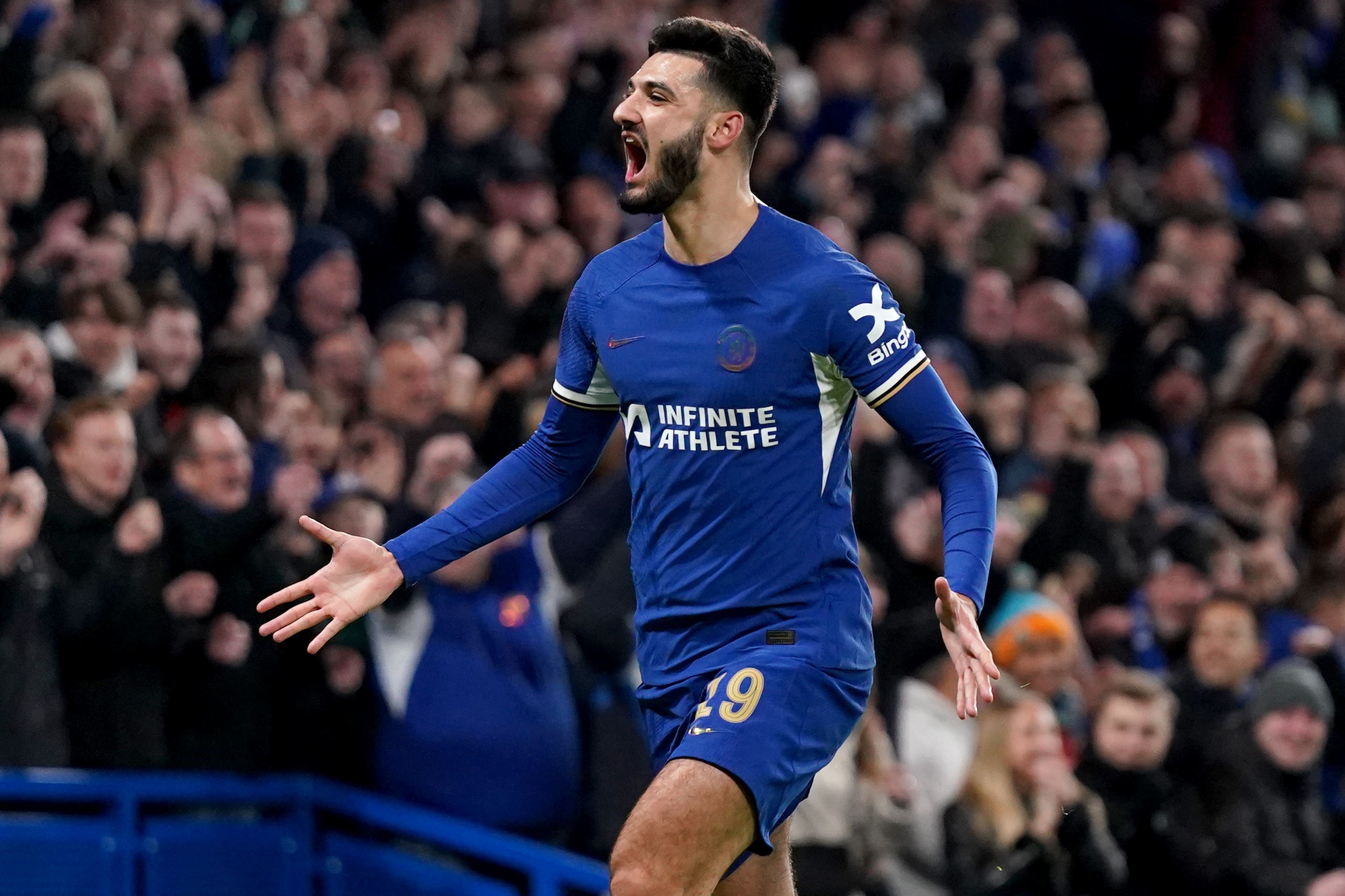 Armando Broja has left Chelsea for Burnley (Bradley Collyer/PA)