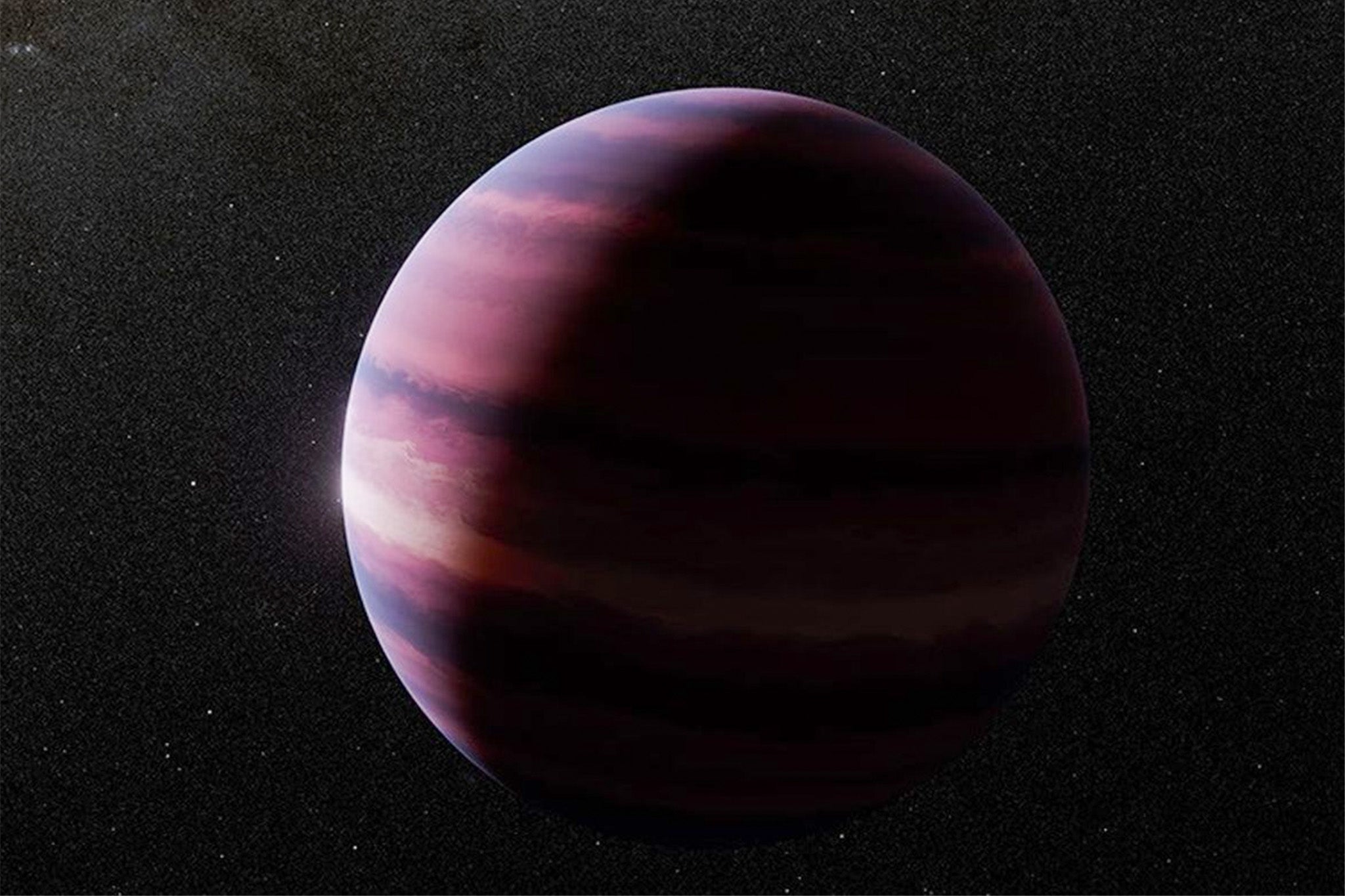The gas giant is four light-years away