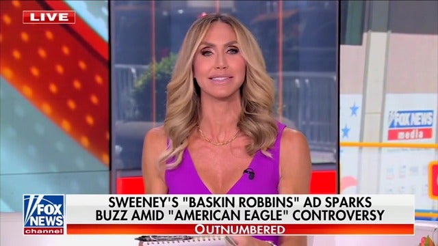 Fox News host and presidential daughter-in-law Lara Trump led a panel discussion on how liberals were "melting down" over an old Sydney Sweeney ad, all without actually flagging any criticism from the left.