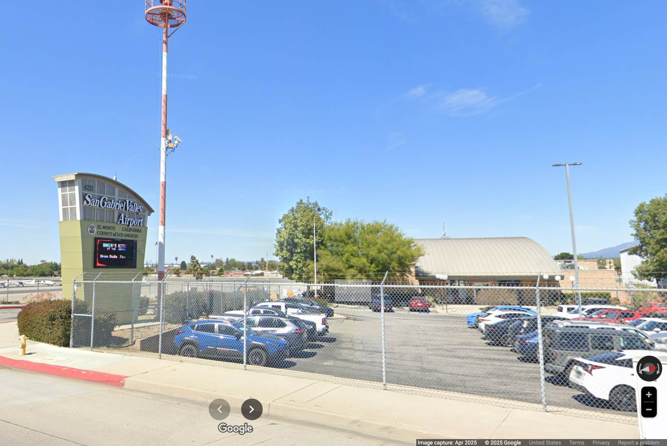 The San Gabriel Valley Airport in El Monte, California. A mystery pilot keeps stealing 75-year-old Jason Hong's 1958 Cessna Skyhawk and flying it without his permission. El Monte police found his plane parked at the San Gabriel Valley Airport in early August 2025