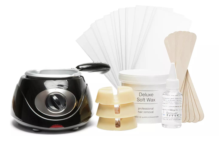 Best at home waxing kit IndyBest review Rio total body waxing hair removal kit