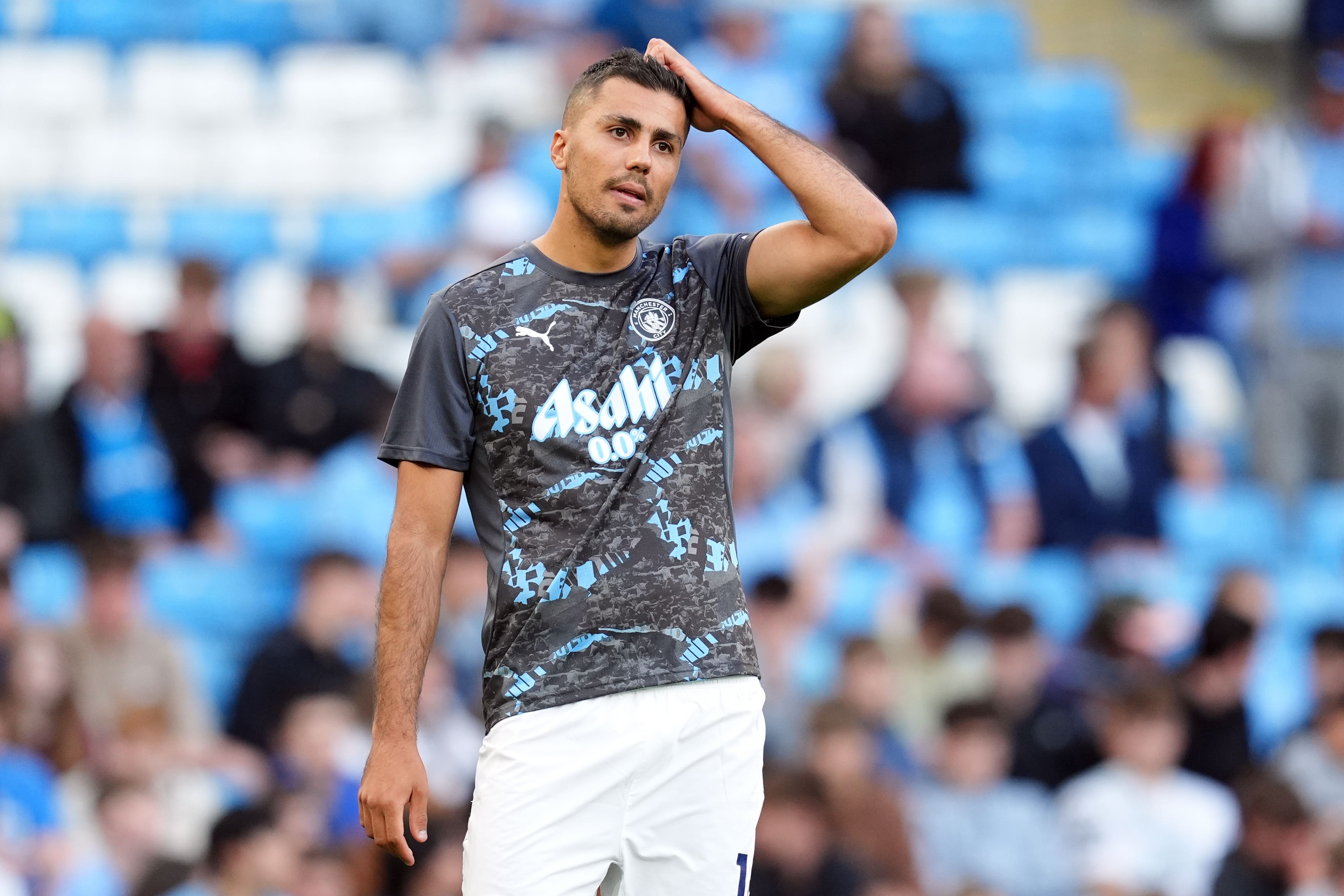 Man City midfielder Rodri won’t be fully fit until September, says Pep Guardiola