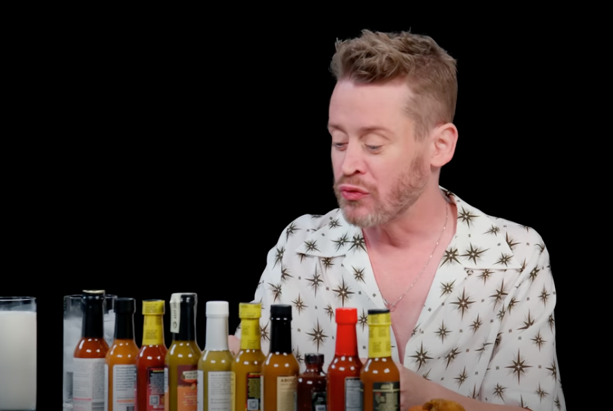 Macaulay Culkin on 'Hot Ones'