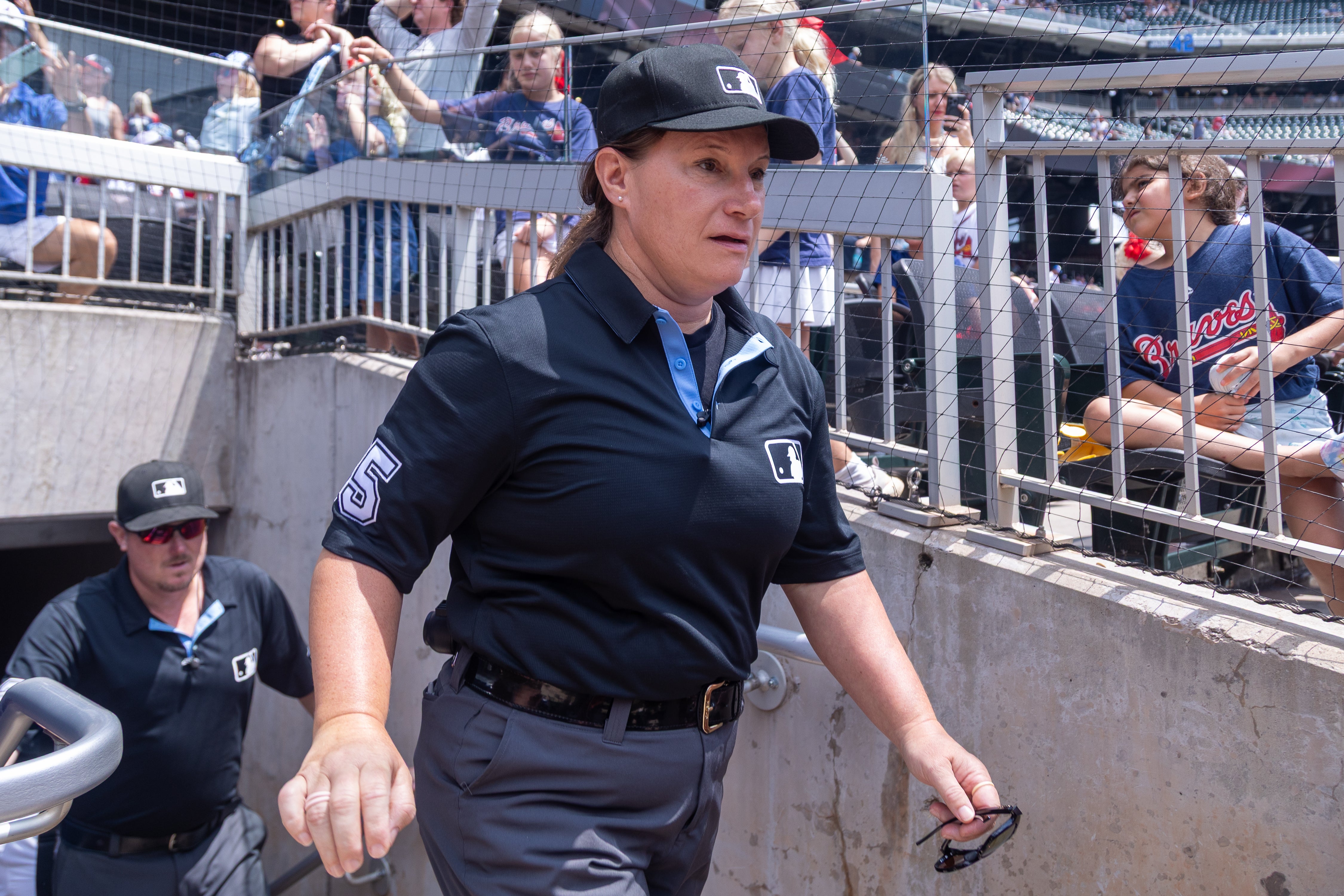 The former art teacher from New Jersey start umpiring professionally in 2016