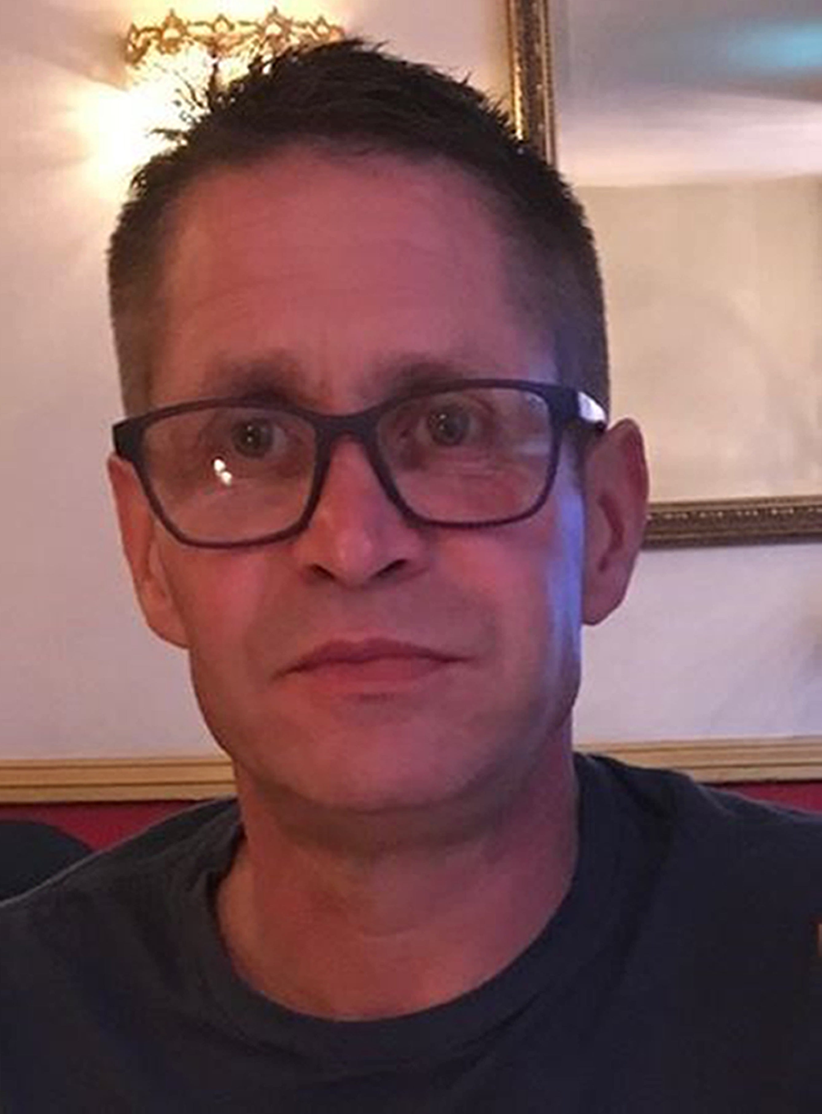 Robert Brown, 57, was found fatally injured on a bench near the River Nene in Northampton town centre