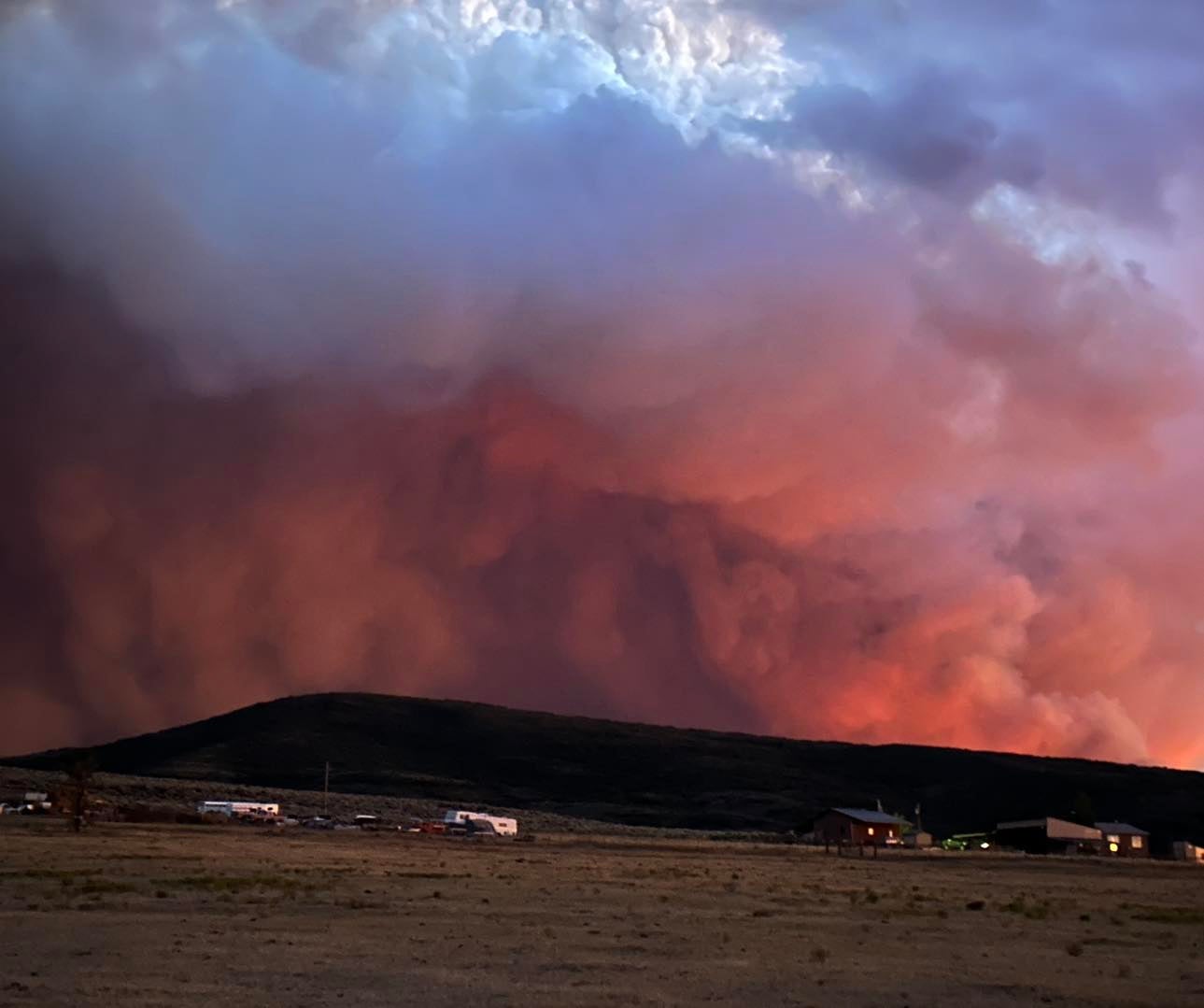 Only six percent of the blaze has been contained