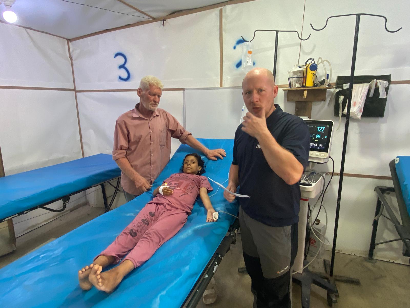 Sam Sears, a paramedic with East Midlands Ambulance Service, who has also carried out humanitarian work in other countries, said that Gaza is like the Ukraine conflict or the earthquake in Turkey “times one thousand”.