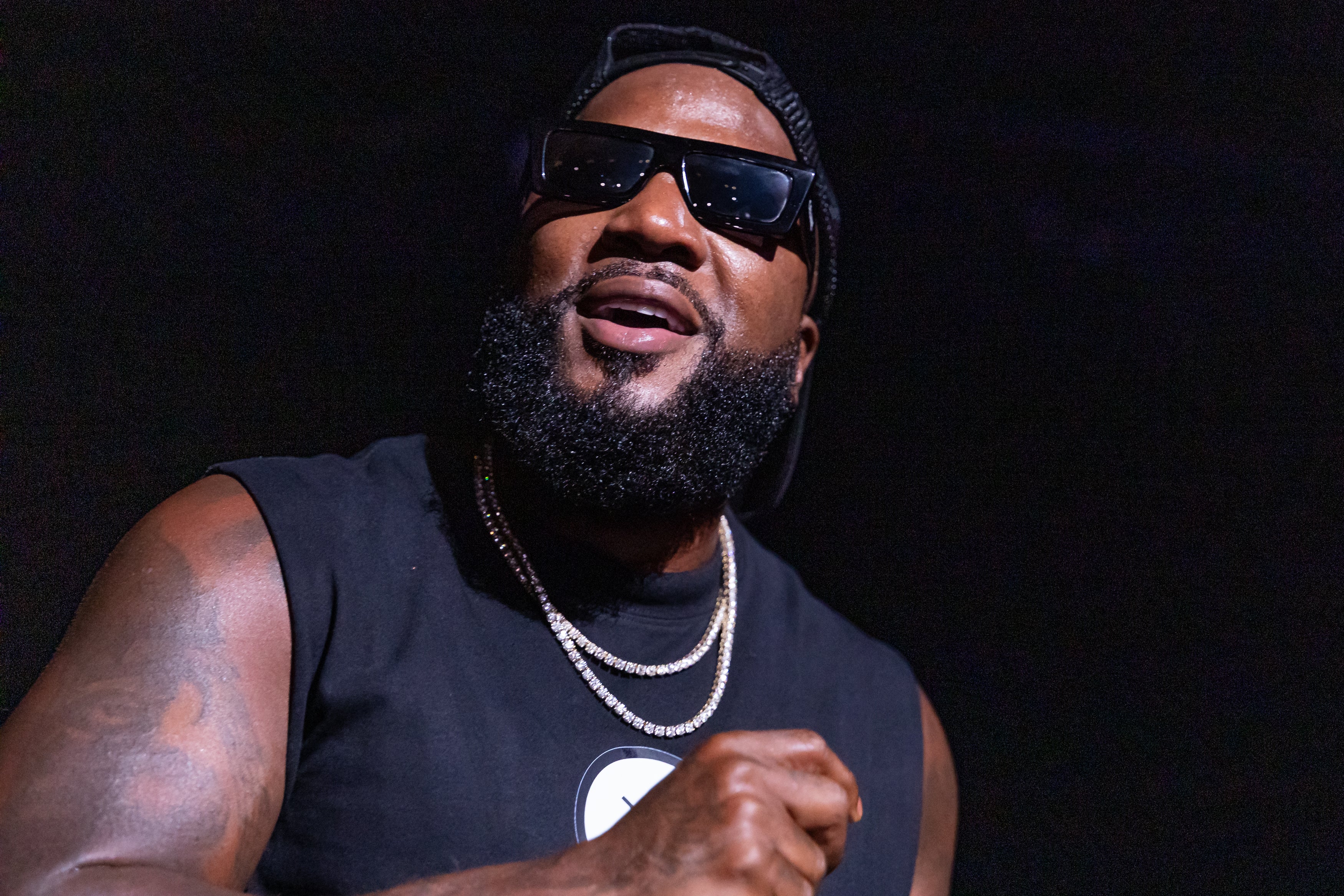 Jeezy performing in Indianapolis in July 2024