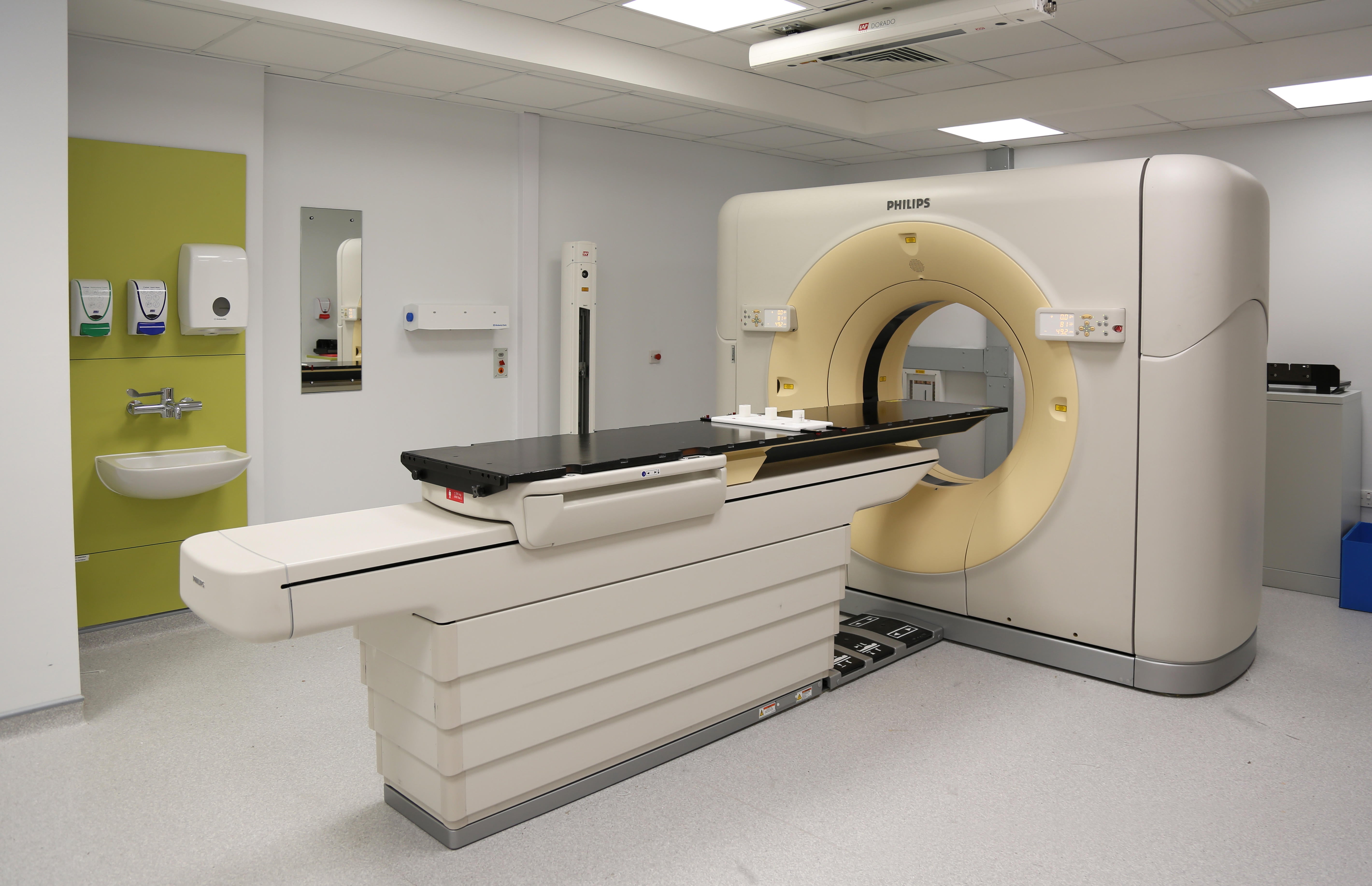 The NHS trust saw an improvement in their waiting list times, with 90 per cent of patients scanned within three weeks of referral, and said they could train more staff on the MRI machines