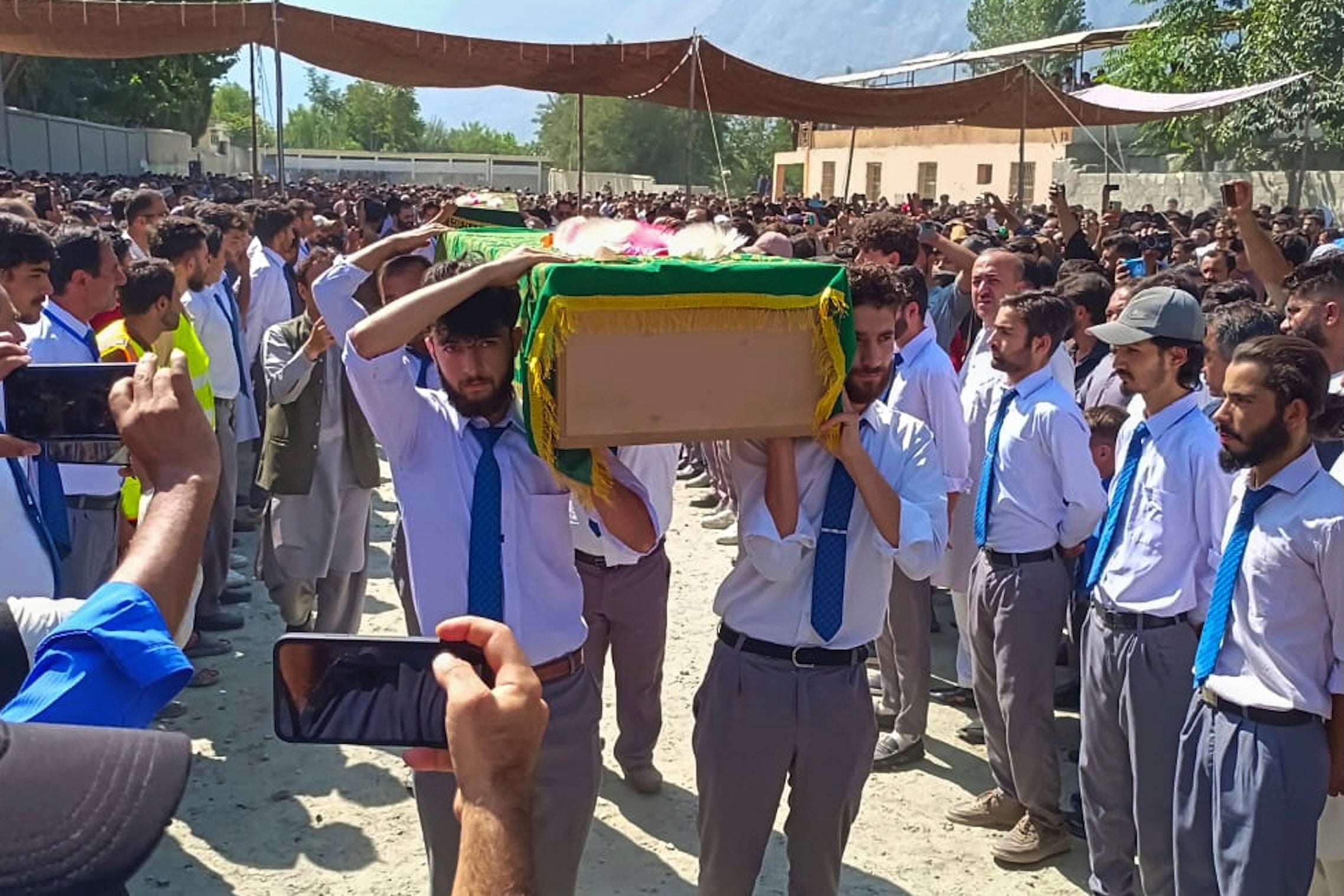 Pakistan Rains Mudslide