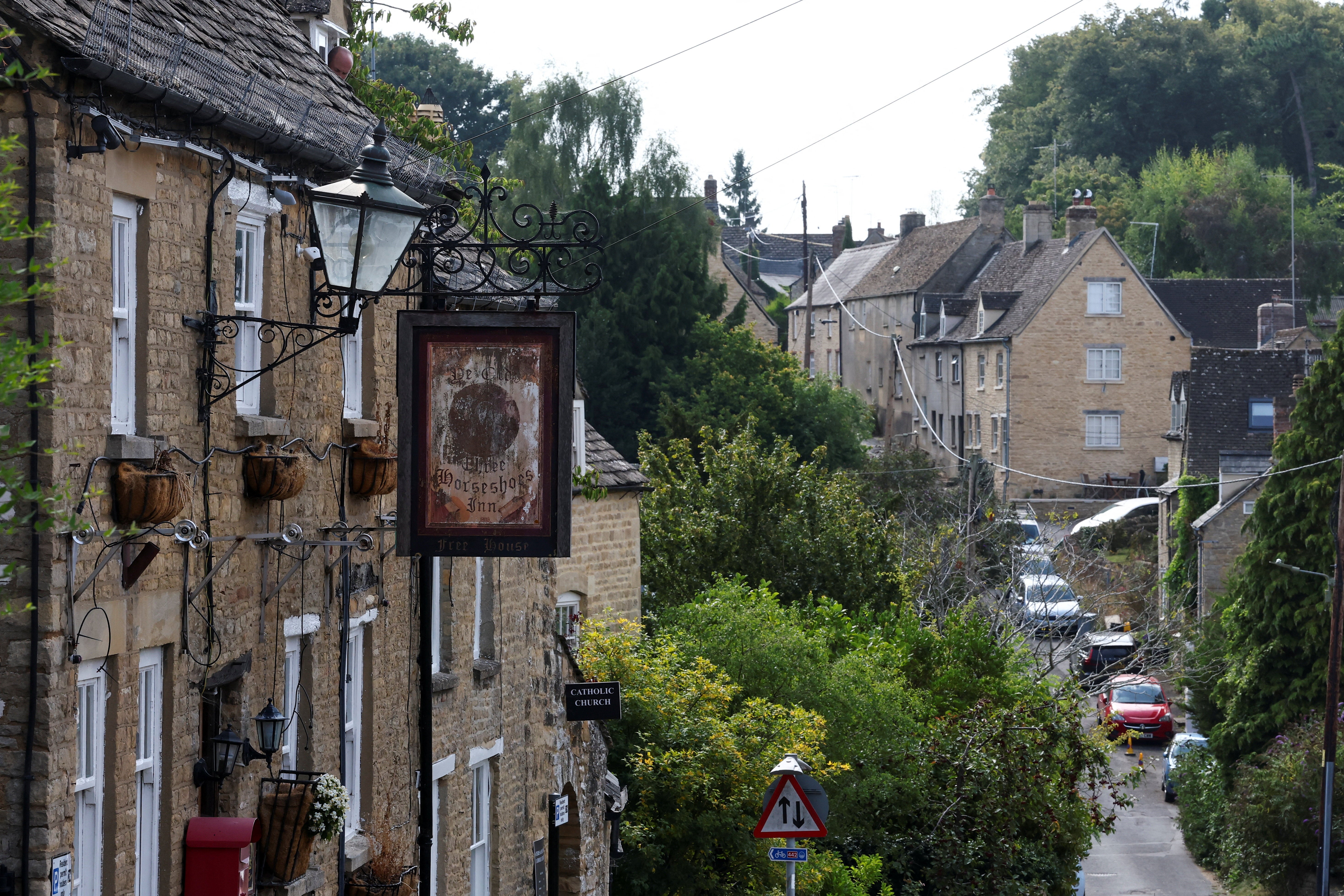 Mr Vance spent several days on holiday in Dean, Oxfordshire, this week