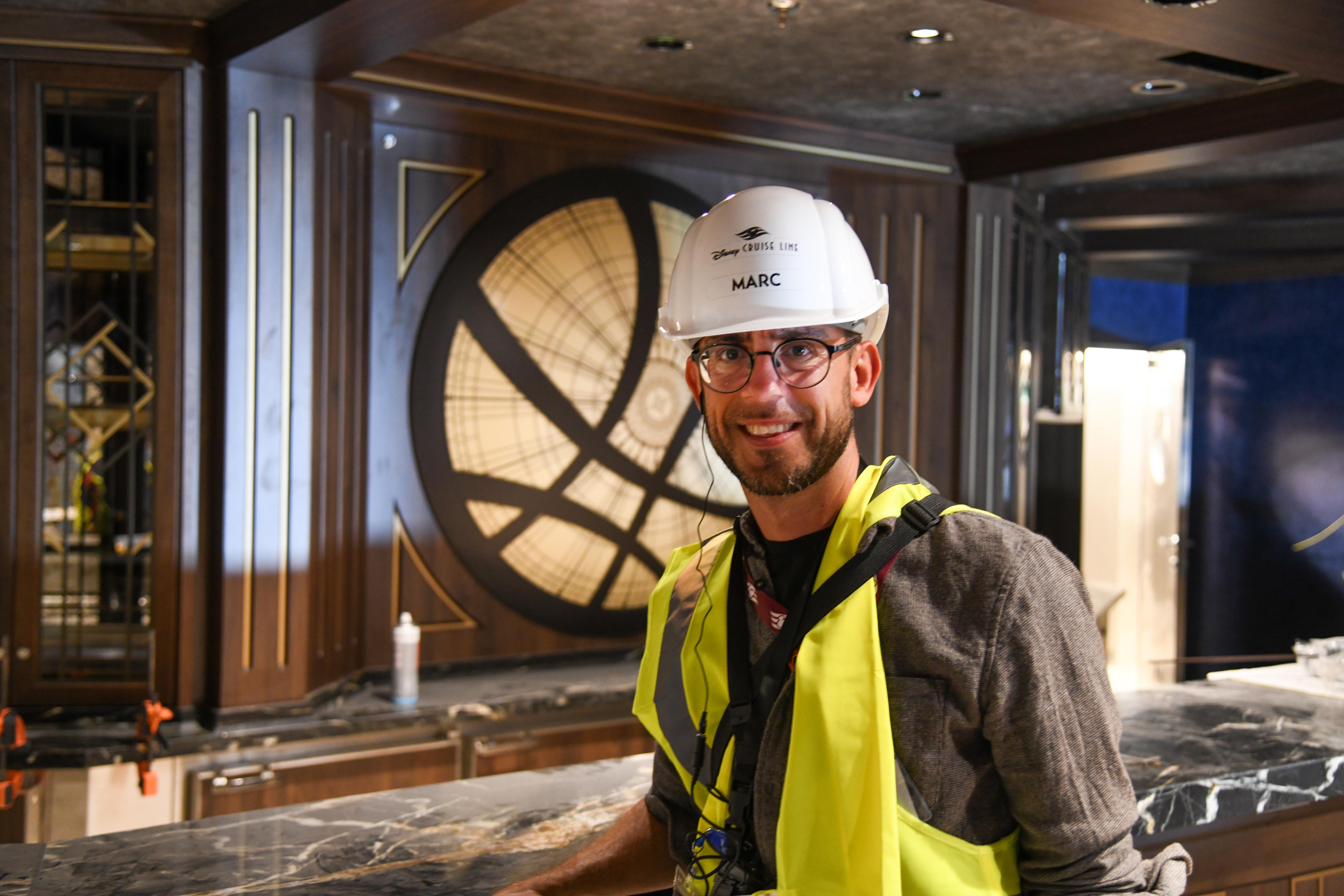 Marc Shoffman toured the new Disney Destiny and saw new venues such as the Sanctum Lounge, a Doctor Strange-themed bar