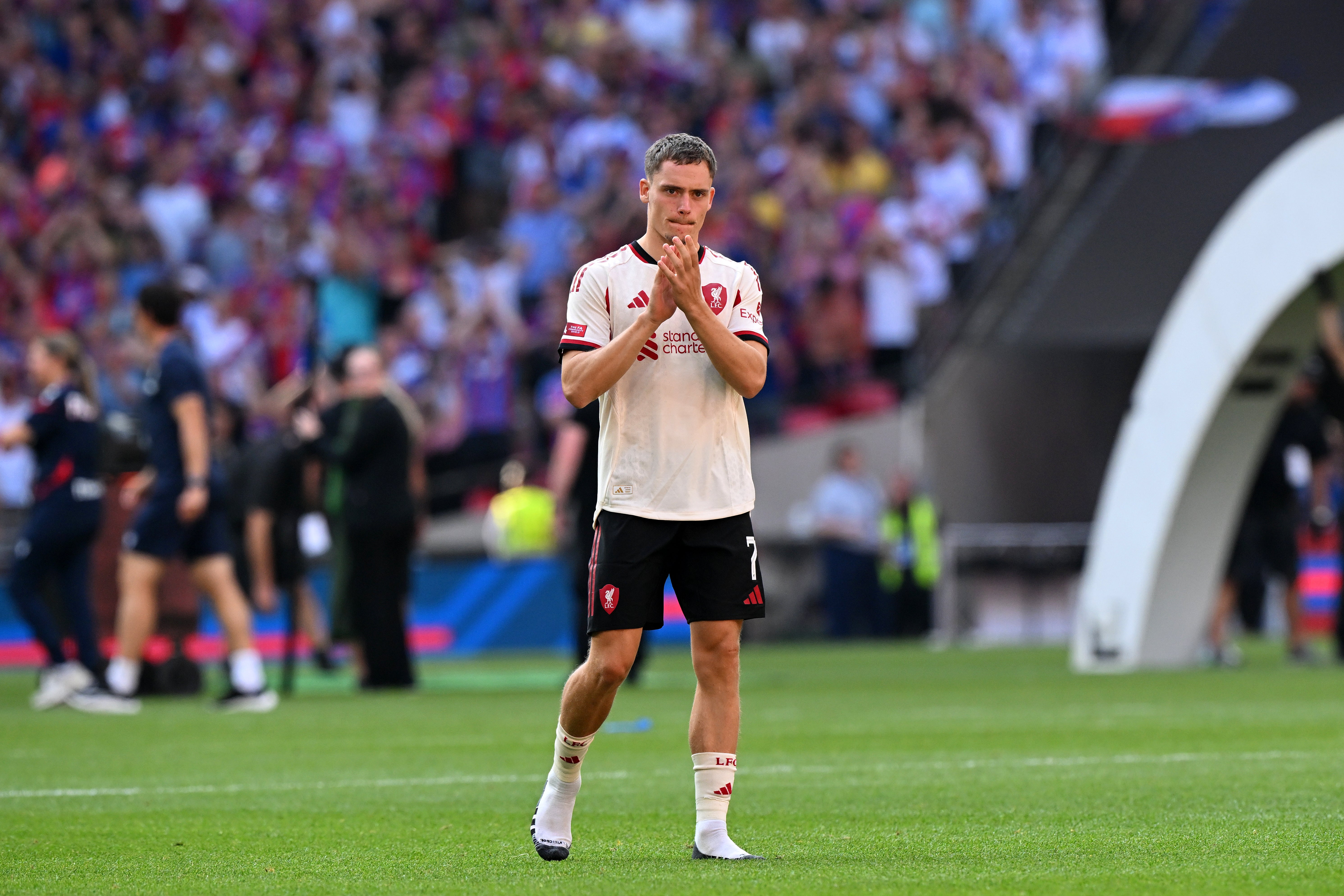 Florian Wirtz of Liverpool during the FA Community Shield 2025