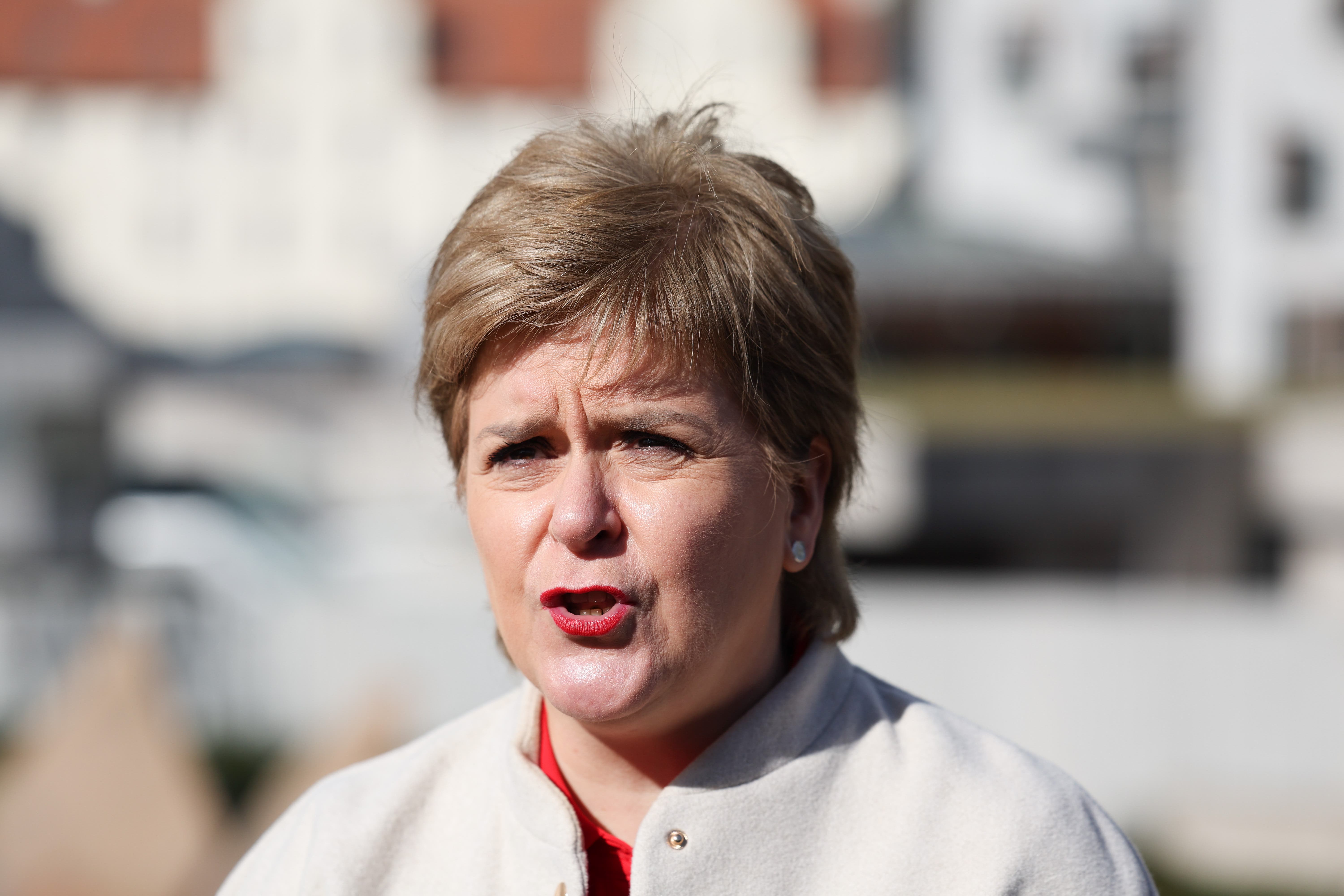 Former Scottish first minister Nicola Sturgeon said she should have been ‘much more straightforward’ in the row over gender identity (Robert Perry/PA)
