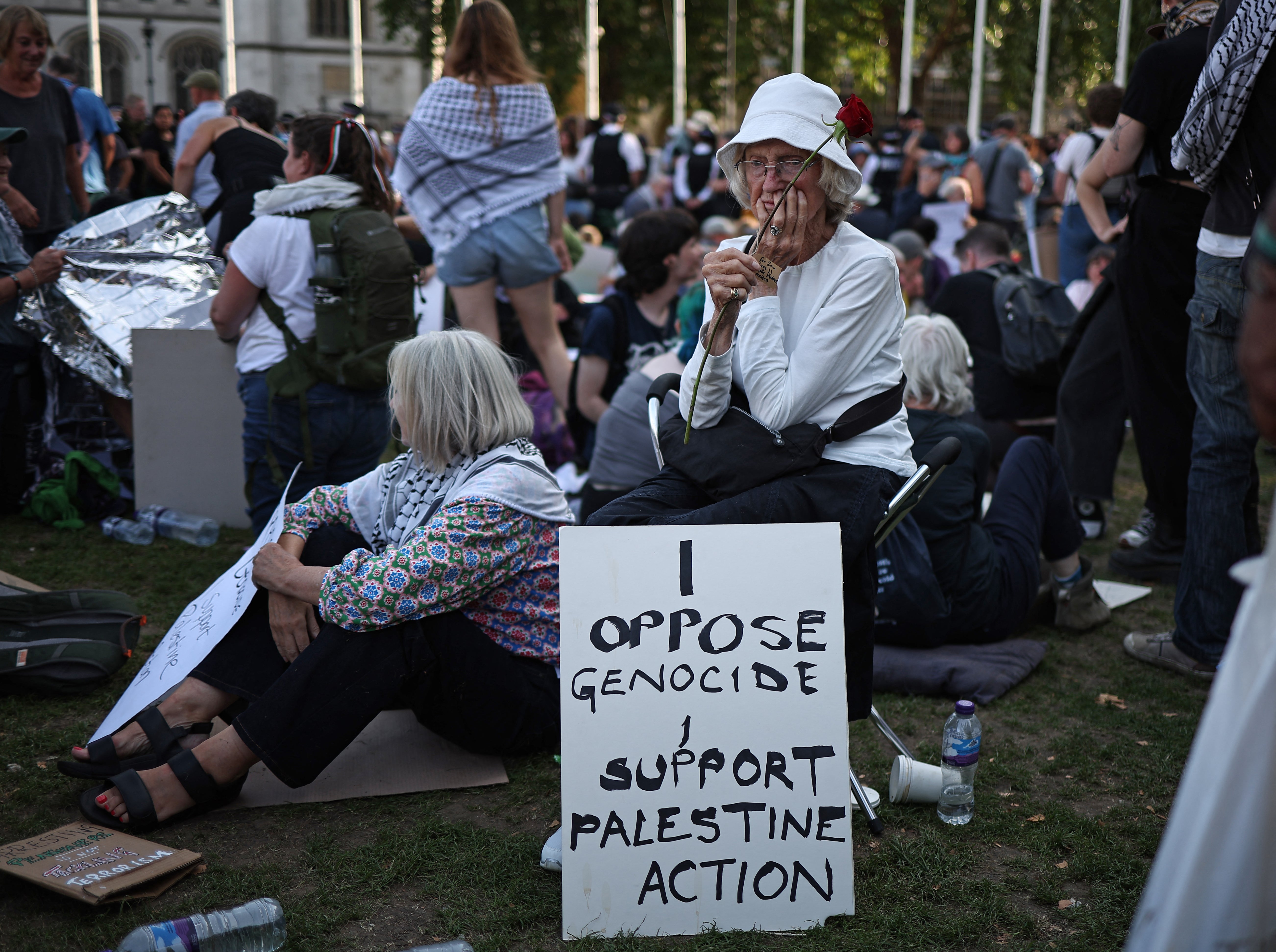 Up to 1,000 people are expected to risk arrest by the defying the ban on Saturday