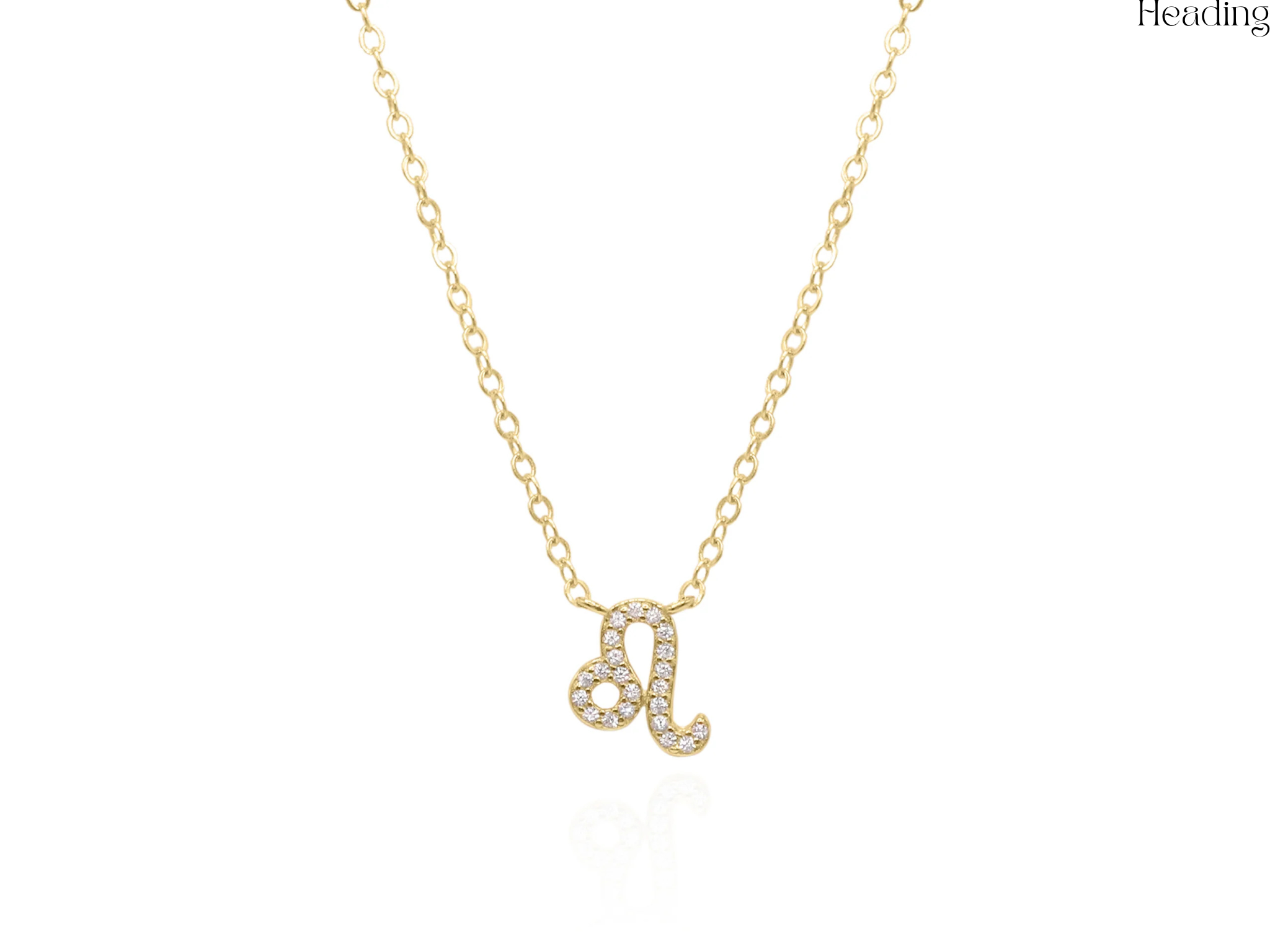 Luna Charles Leo necklace