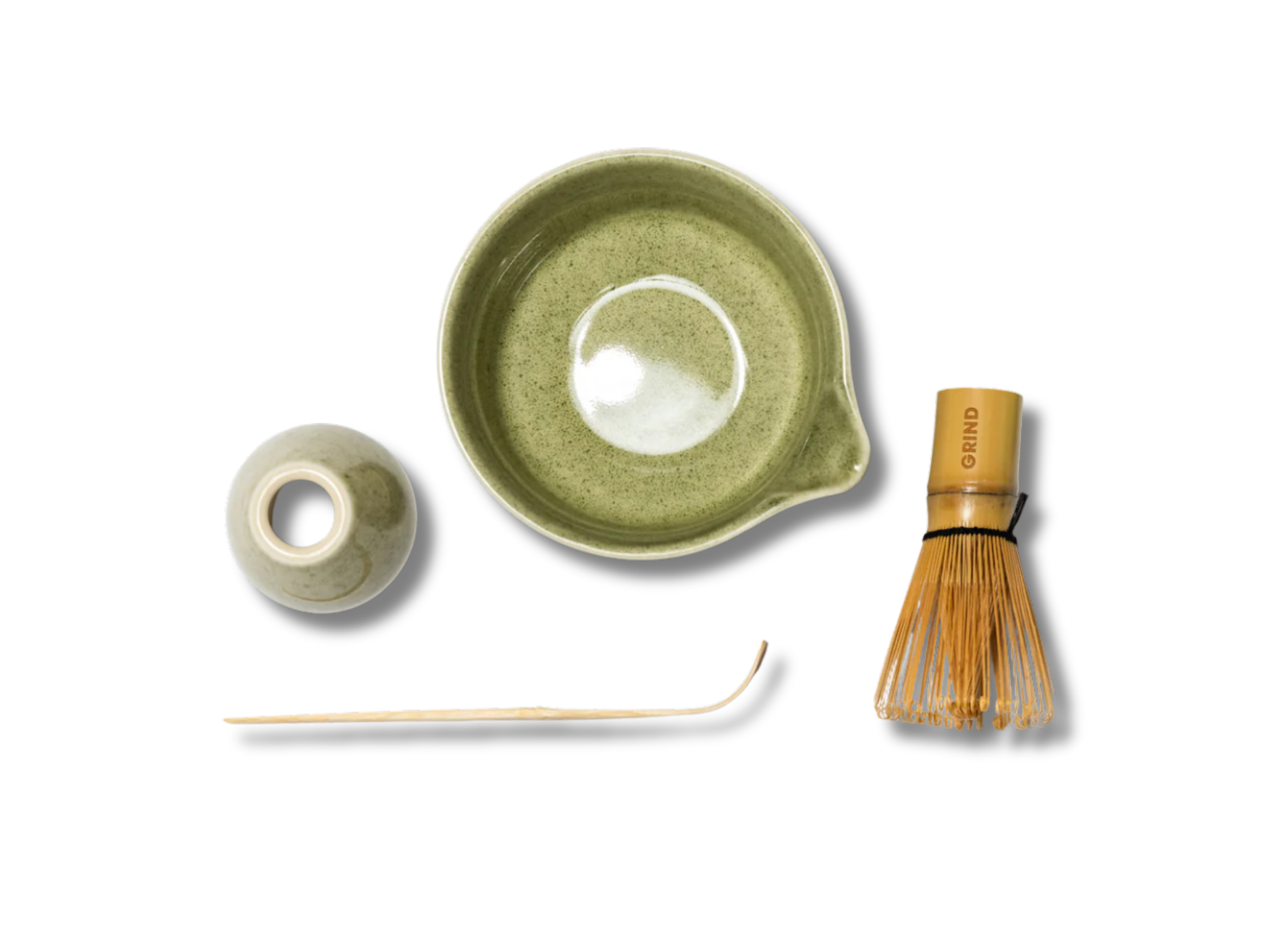 Grind matcha tea set