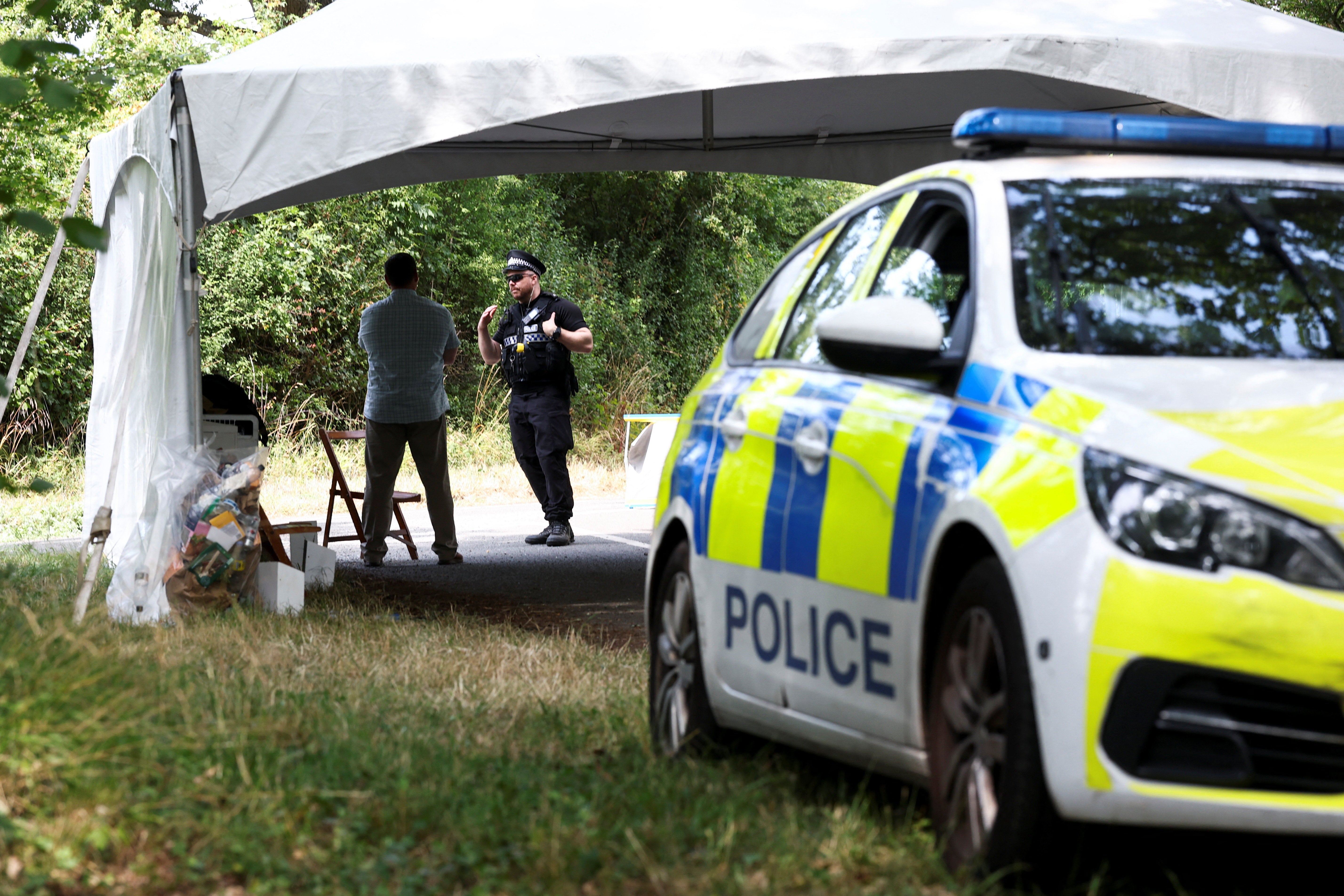 A large police operation was put in place during Mr Vance’s holiday in the Cotswolds