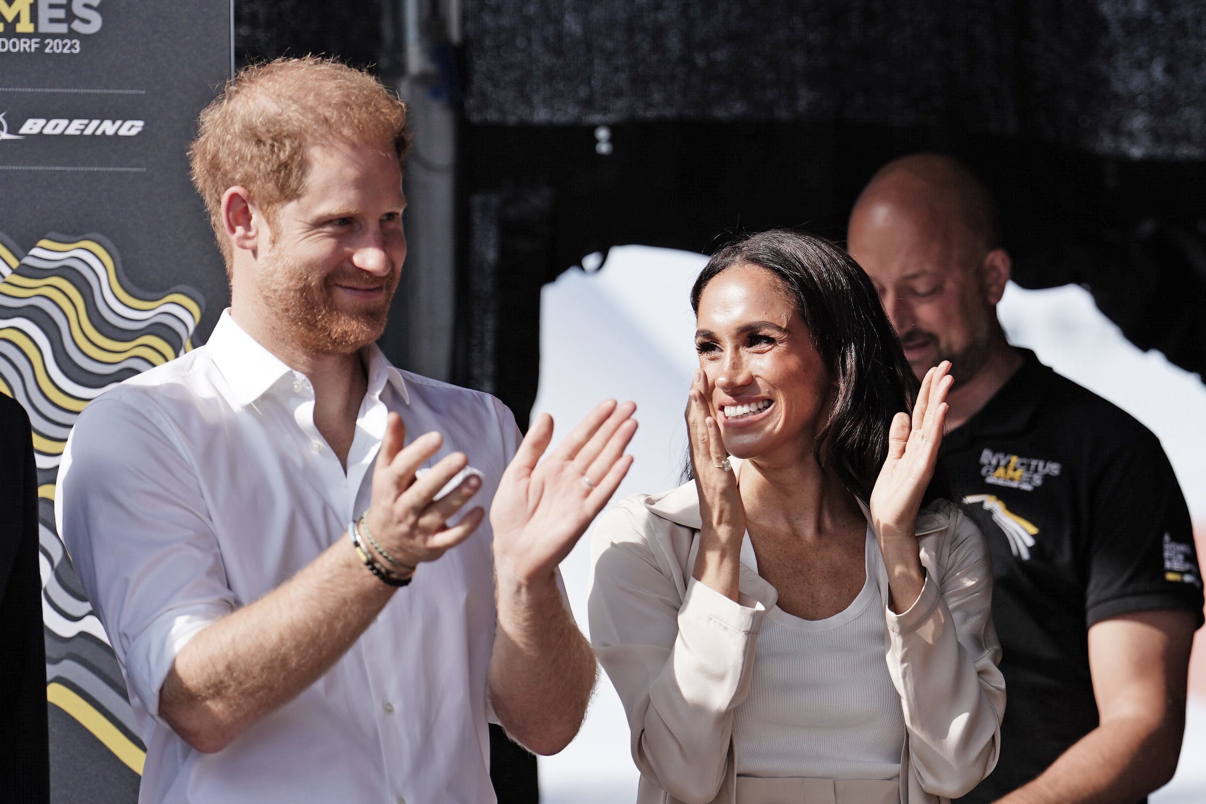 The Duke and Duchess of Sussex (Jordan Pettitt/PA)