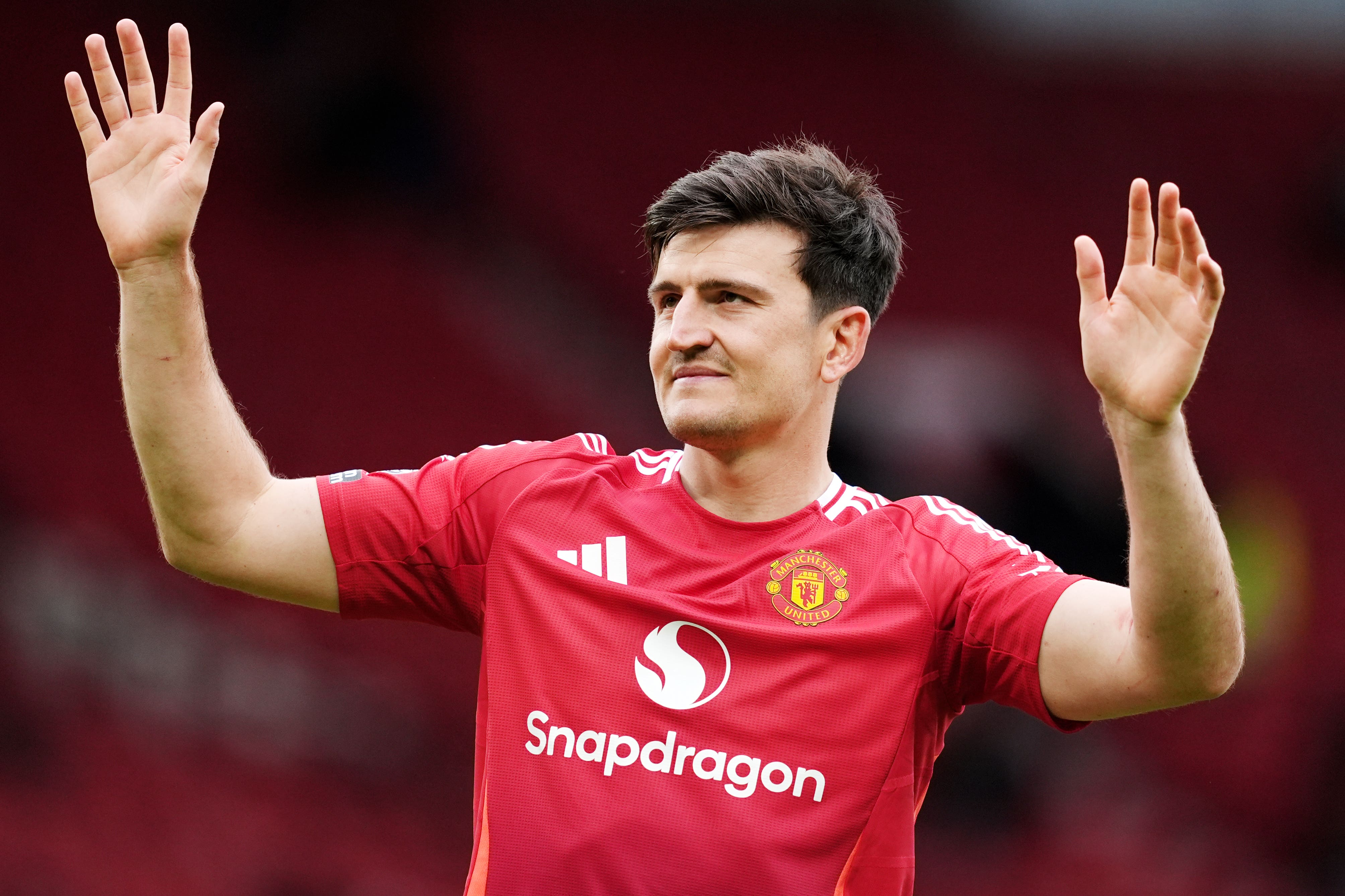 Harry Maguire believes there is reason for optimism for Manchester United ahead of the new season (Martin Rickett/PA)