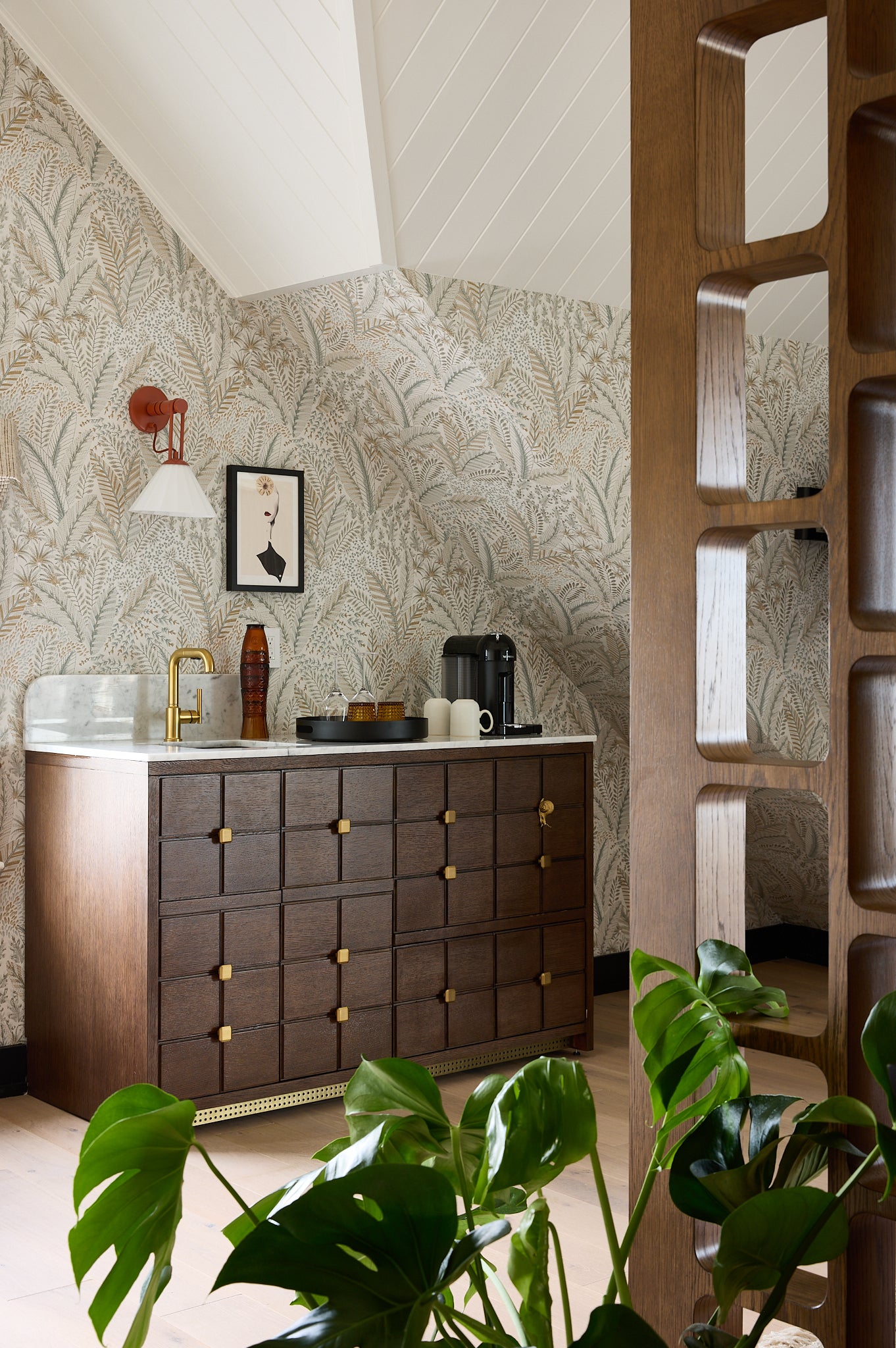 The stylish rooms are well-equipped with modern amenities (filtered water taps) and beautiful analogue throwbacks (classic record players)