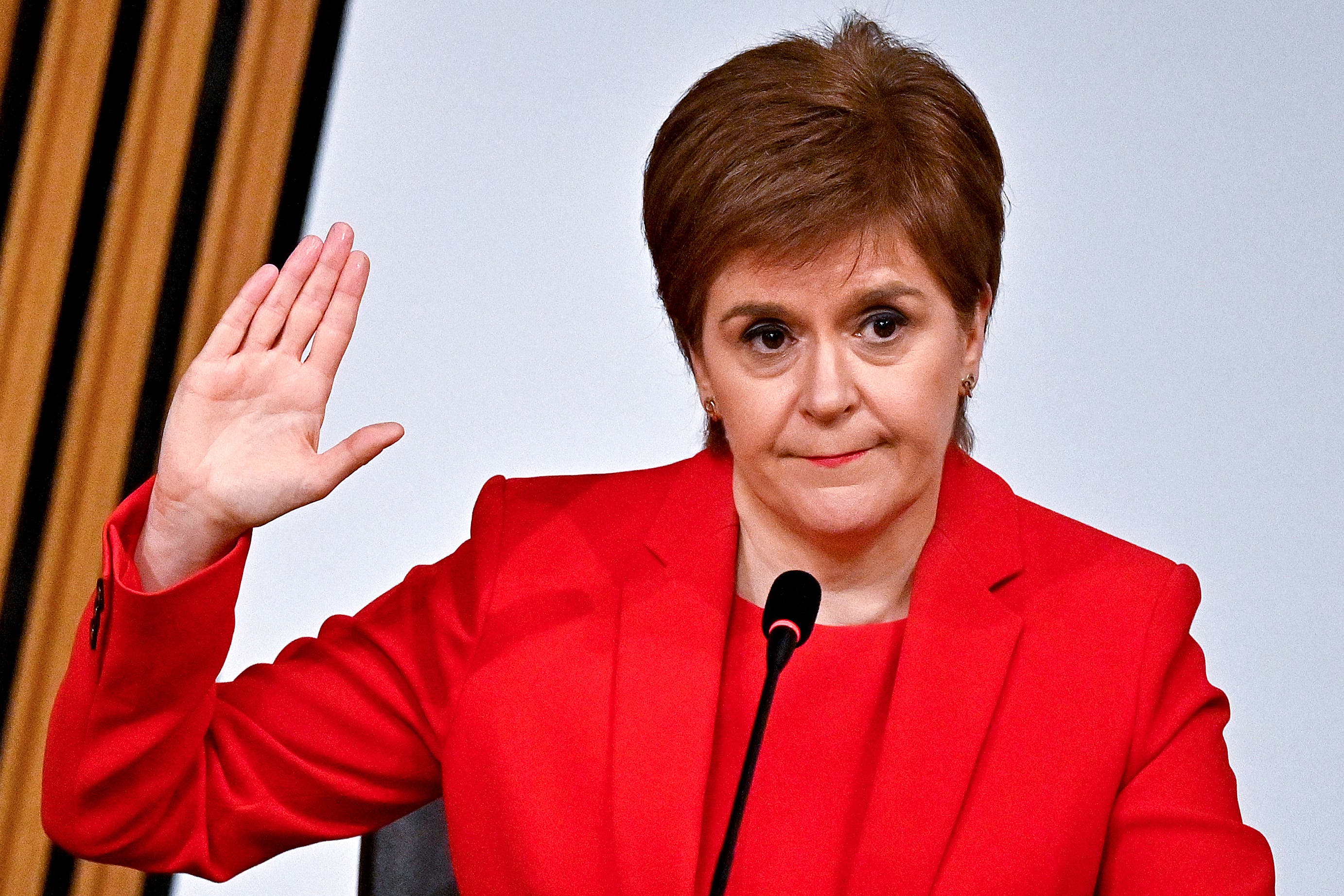 Nicola Sturgeon argued the debate over trans rights has been ‘hijacked’ by the far right