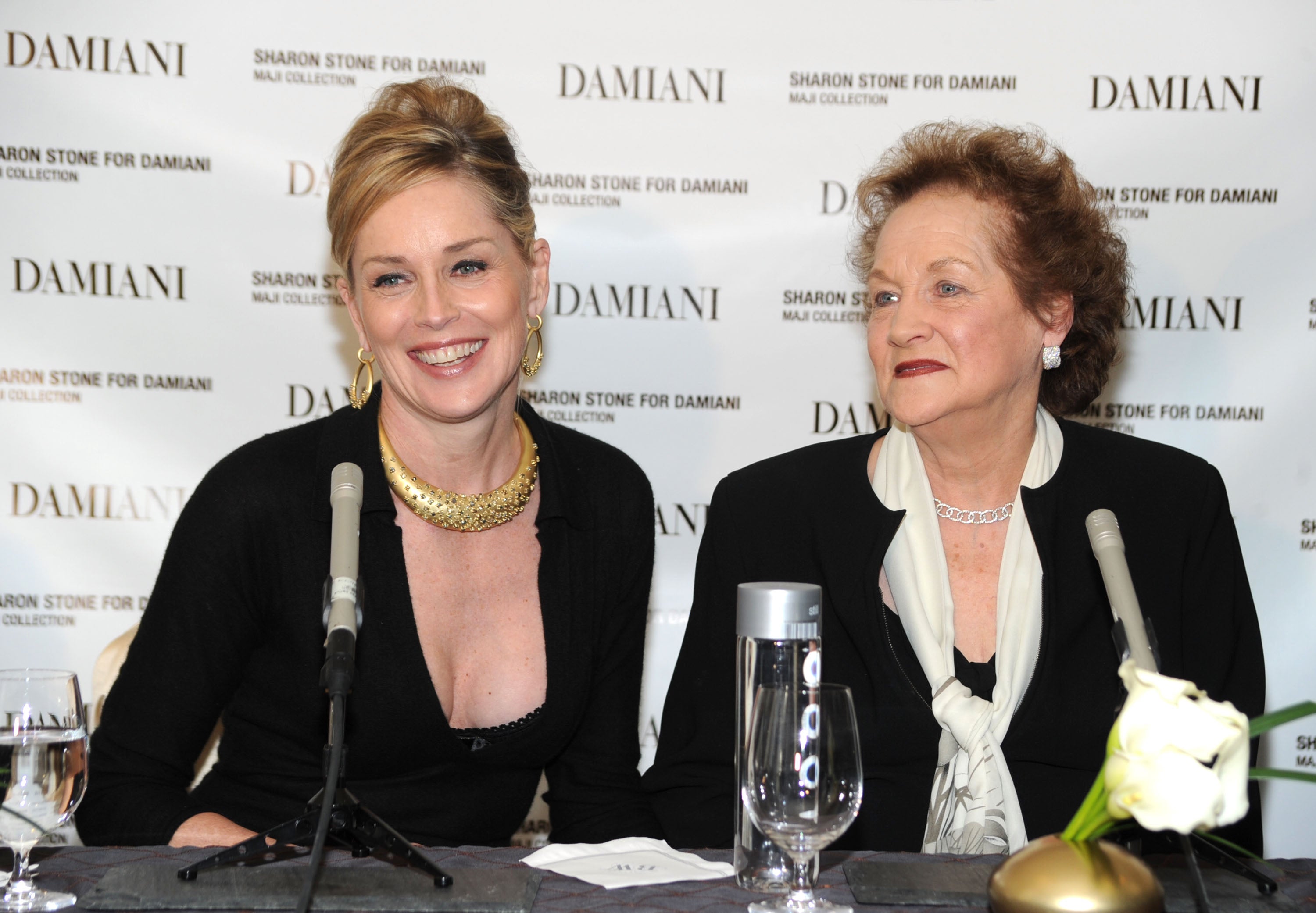 Sharon Stone and her mother, Dorothy, pictured in 2010