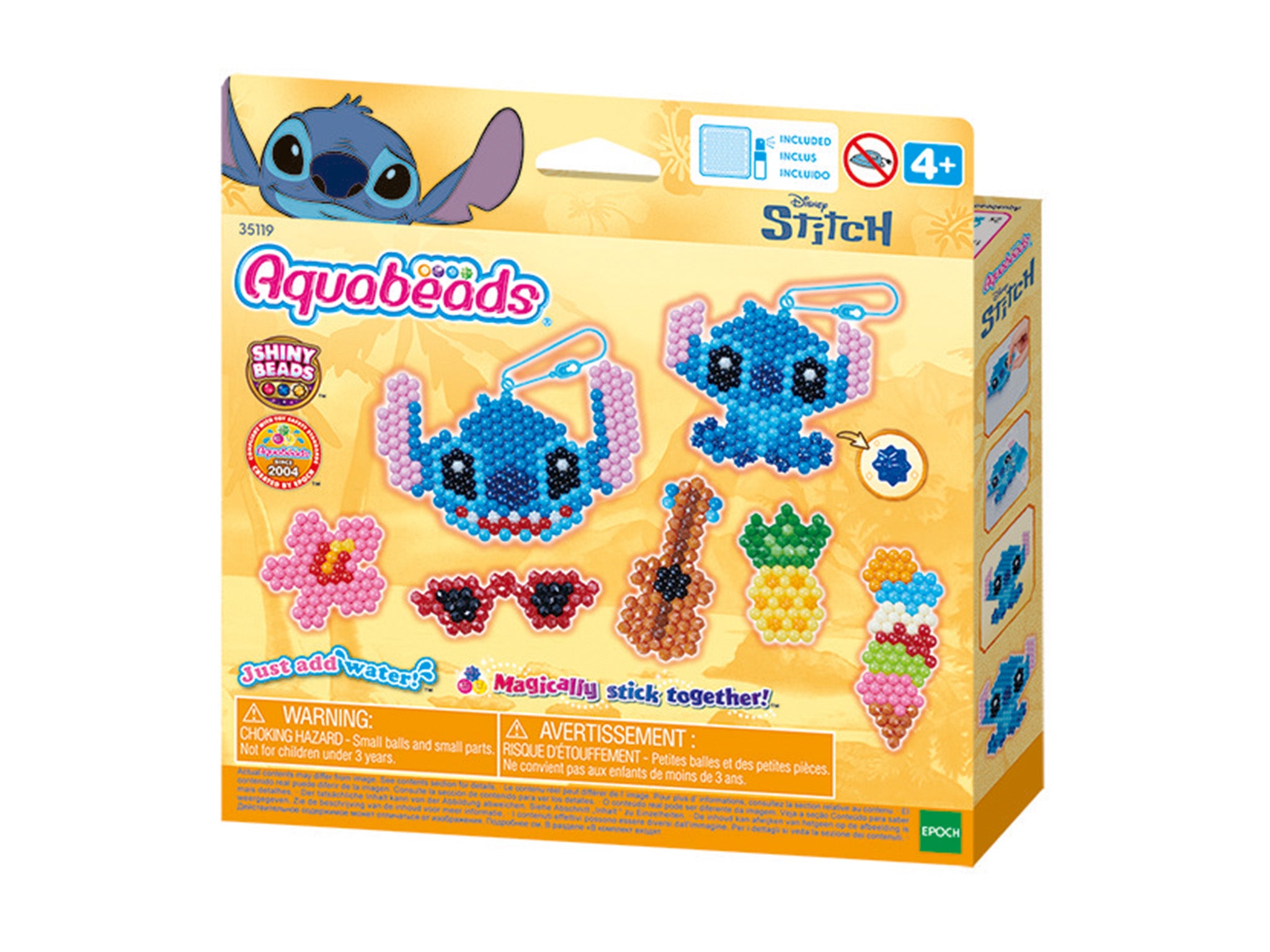 Aquabeads 'Lilo and Stitch' keychain craft