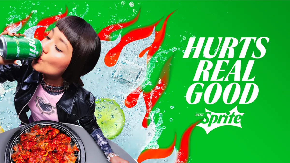 Sprite's "Hurt's Real Good" campaign positioned the soda as the perfect choice to wash down spicy food
