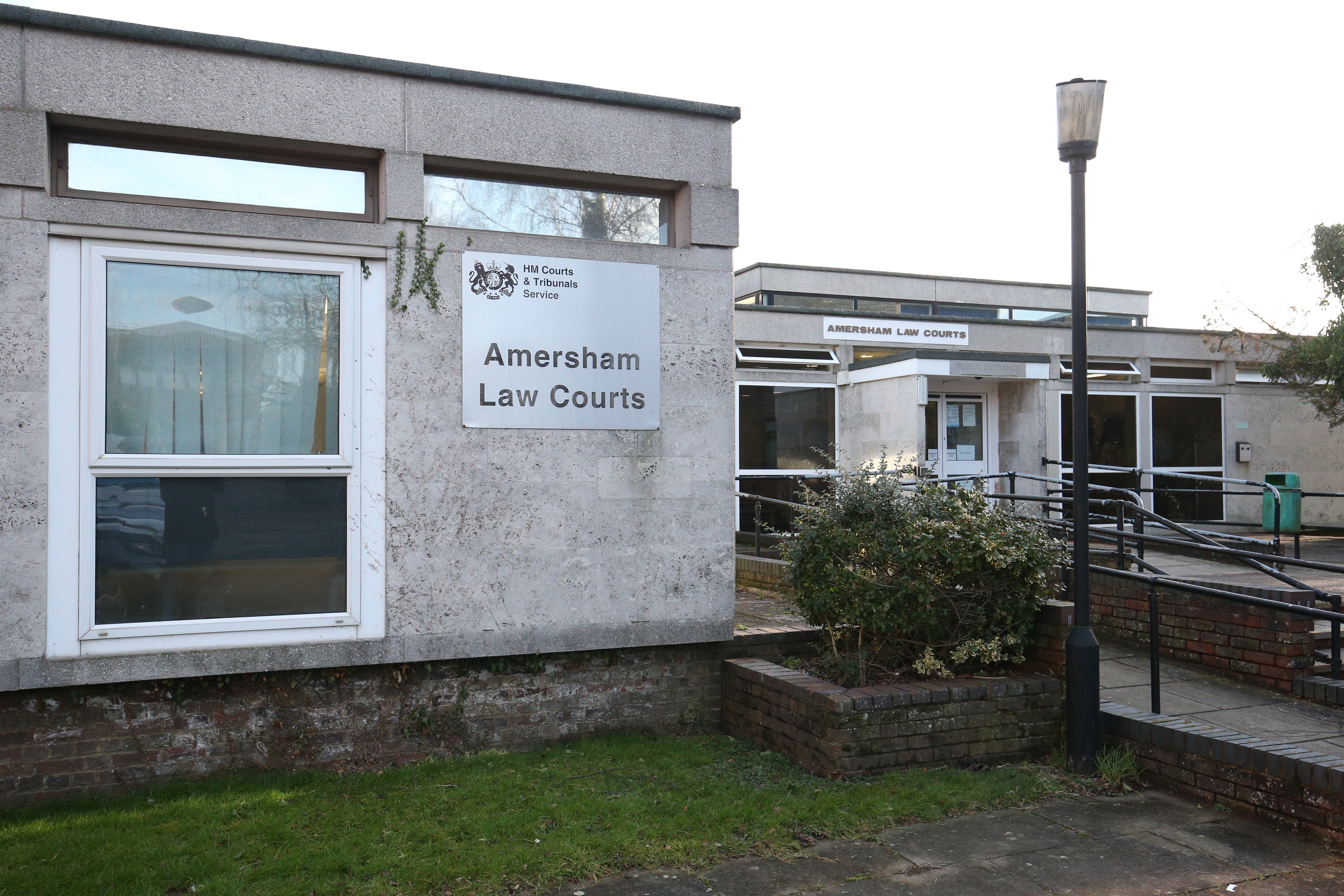 The trial is taking place at Amersham Law Courts in Buckinghamshire
