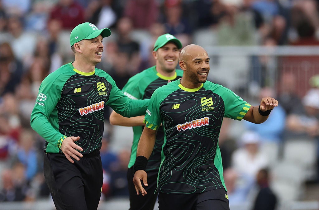 Tymal Mills (right) has starred for Southern Brave