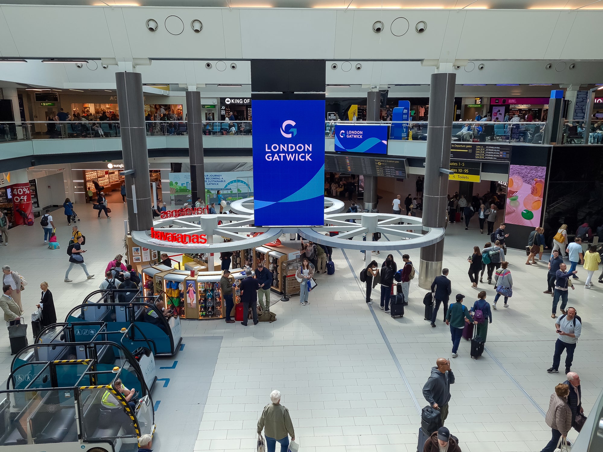 All flights departing Gatwick are expected to experience disruption during the 10 days of industrial action