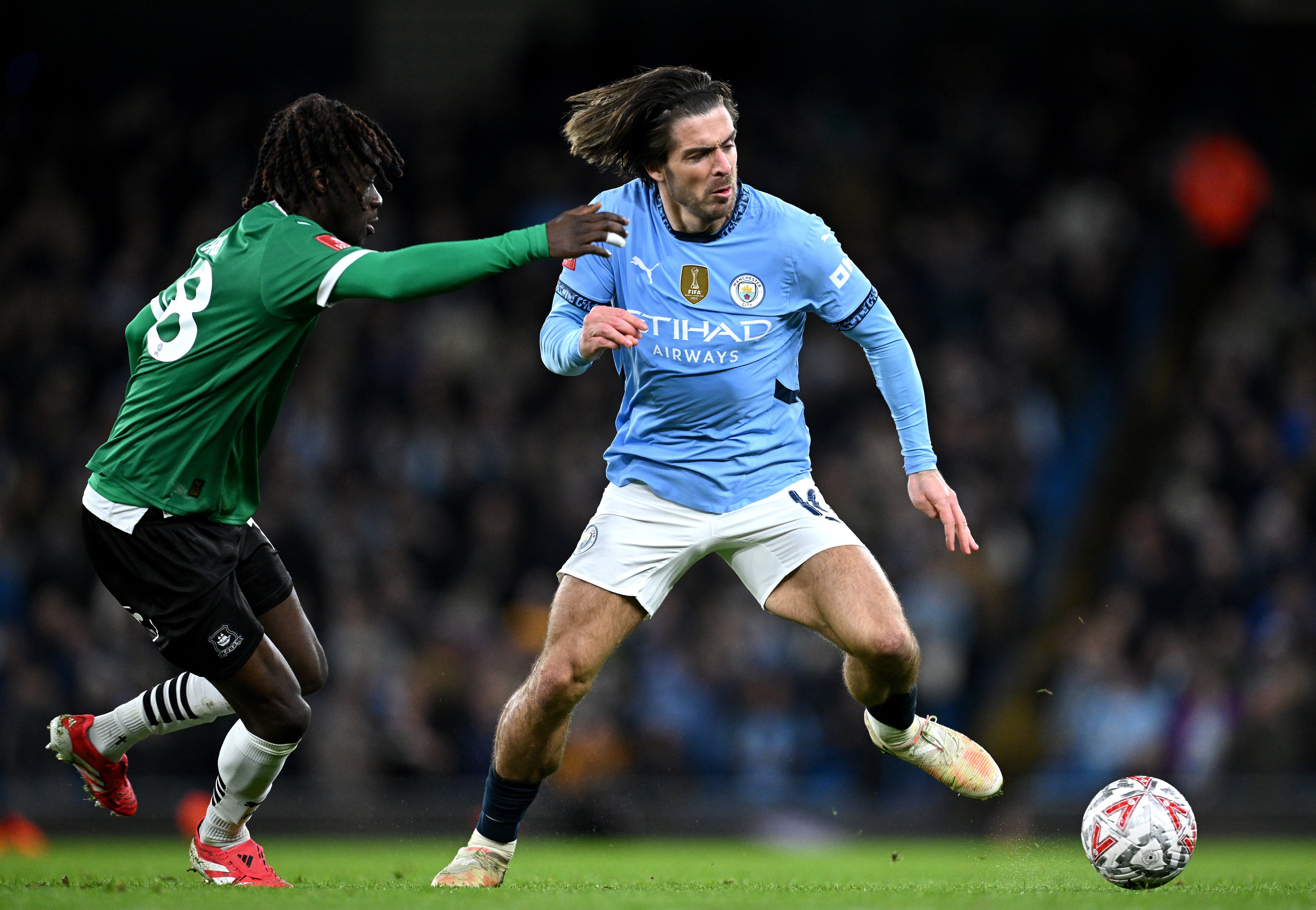 Grealish hopes to force his way back into the England team by excelling at Everton this season