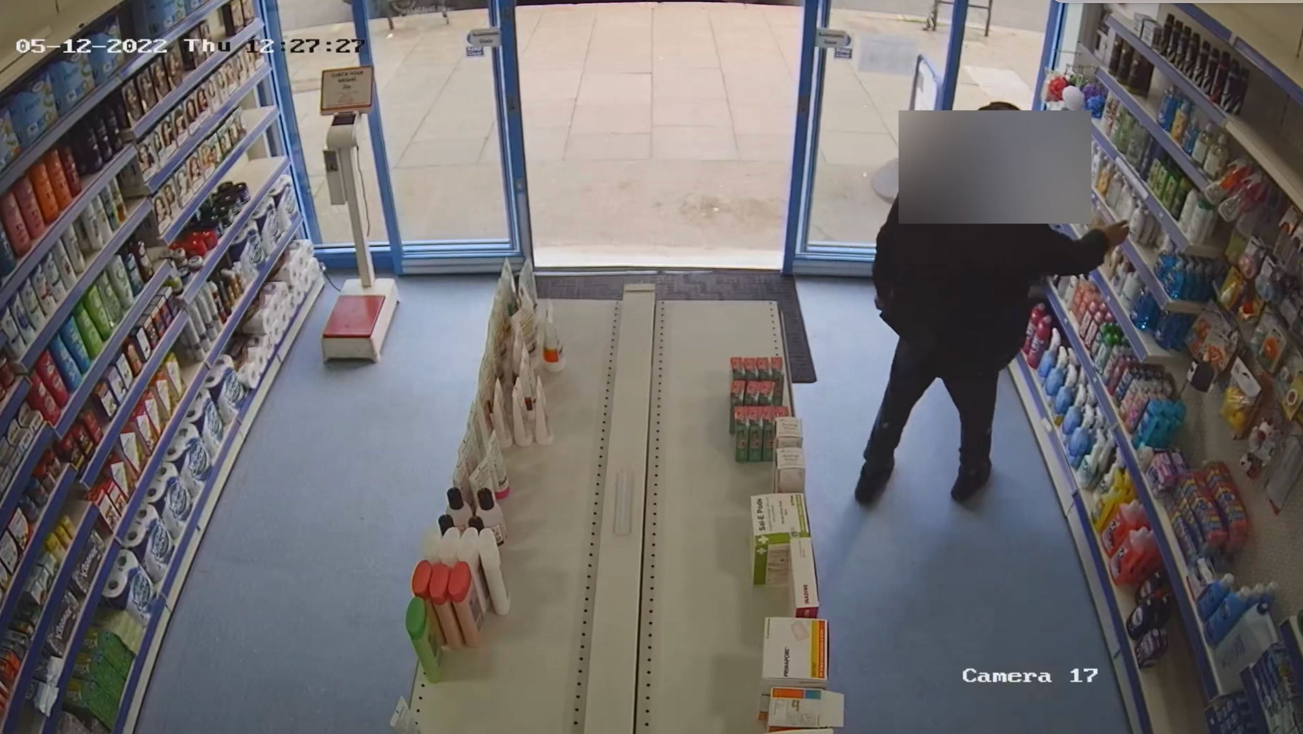 Shoplifters brazenly steal from pharmacies in shocking CCTV