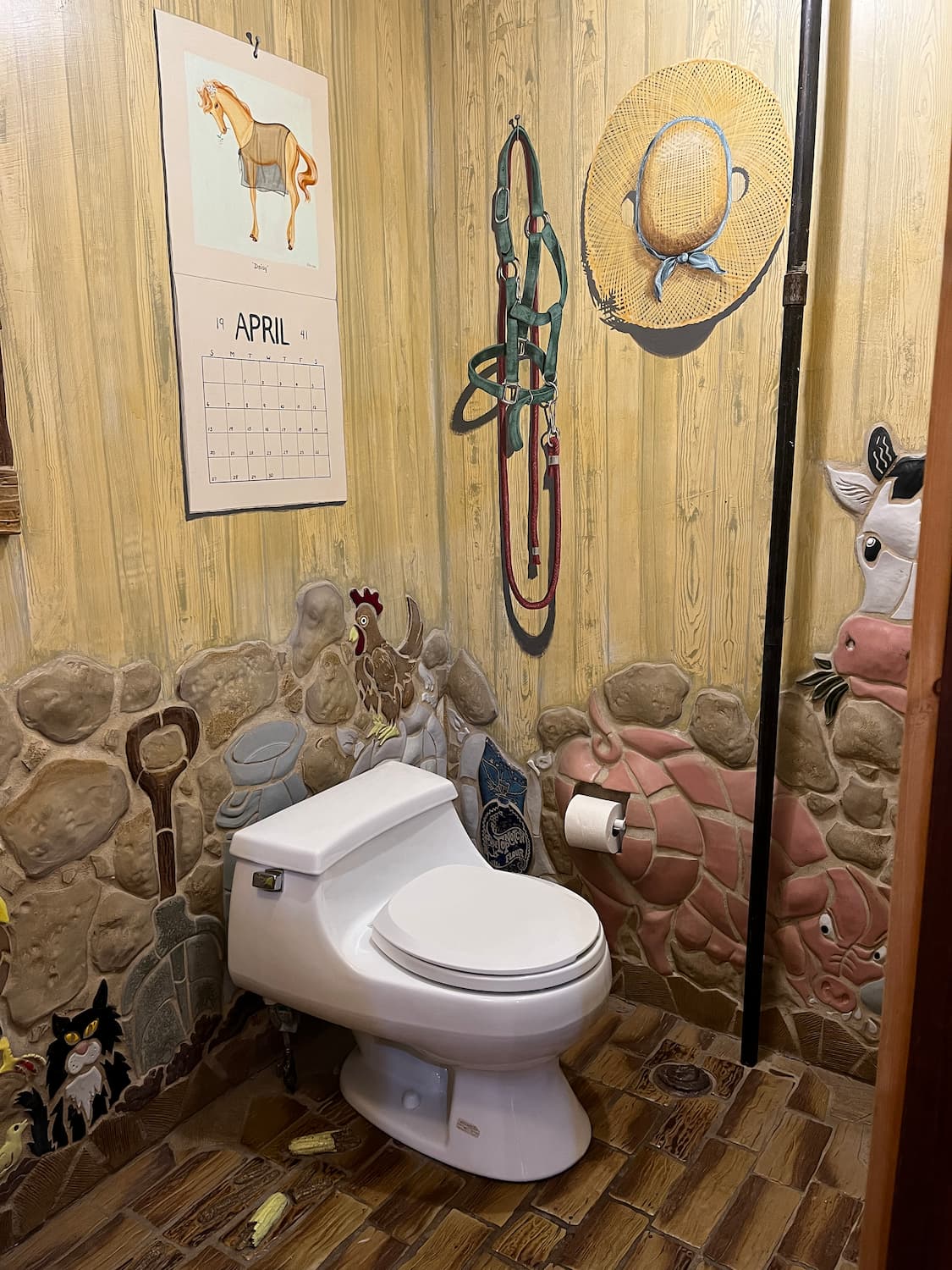 The Footprints restroom is in Lawrence, Kansas