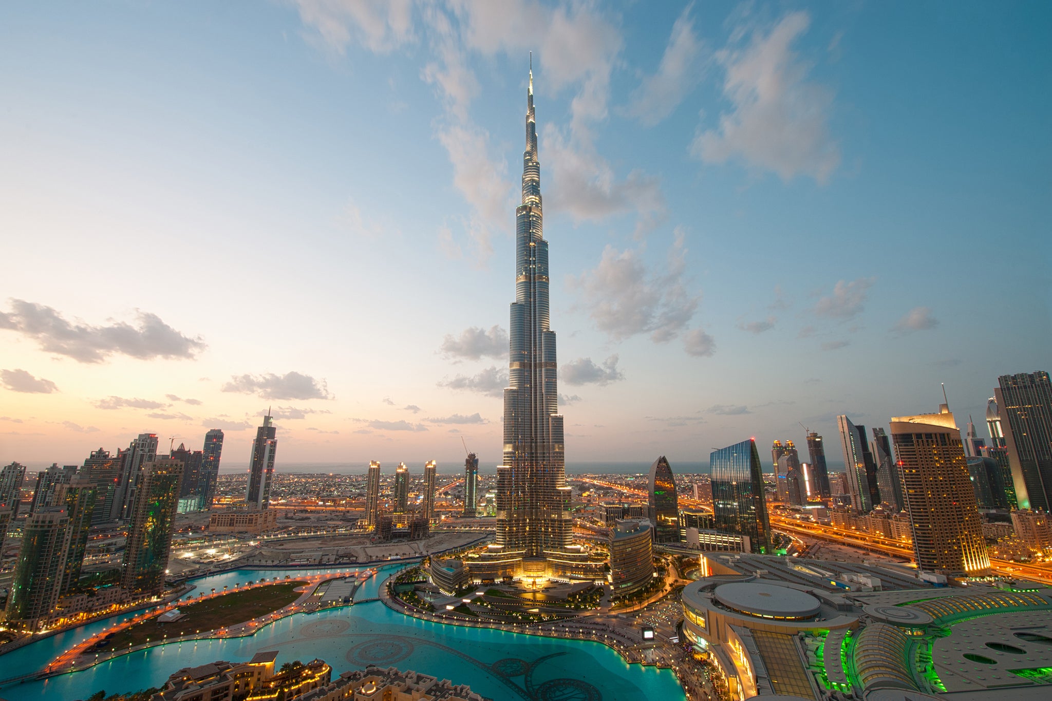 <p>The 828m high Burj Khalifa skyscraper is one of Dubai’s great drawcards</p>