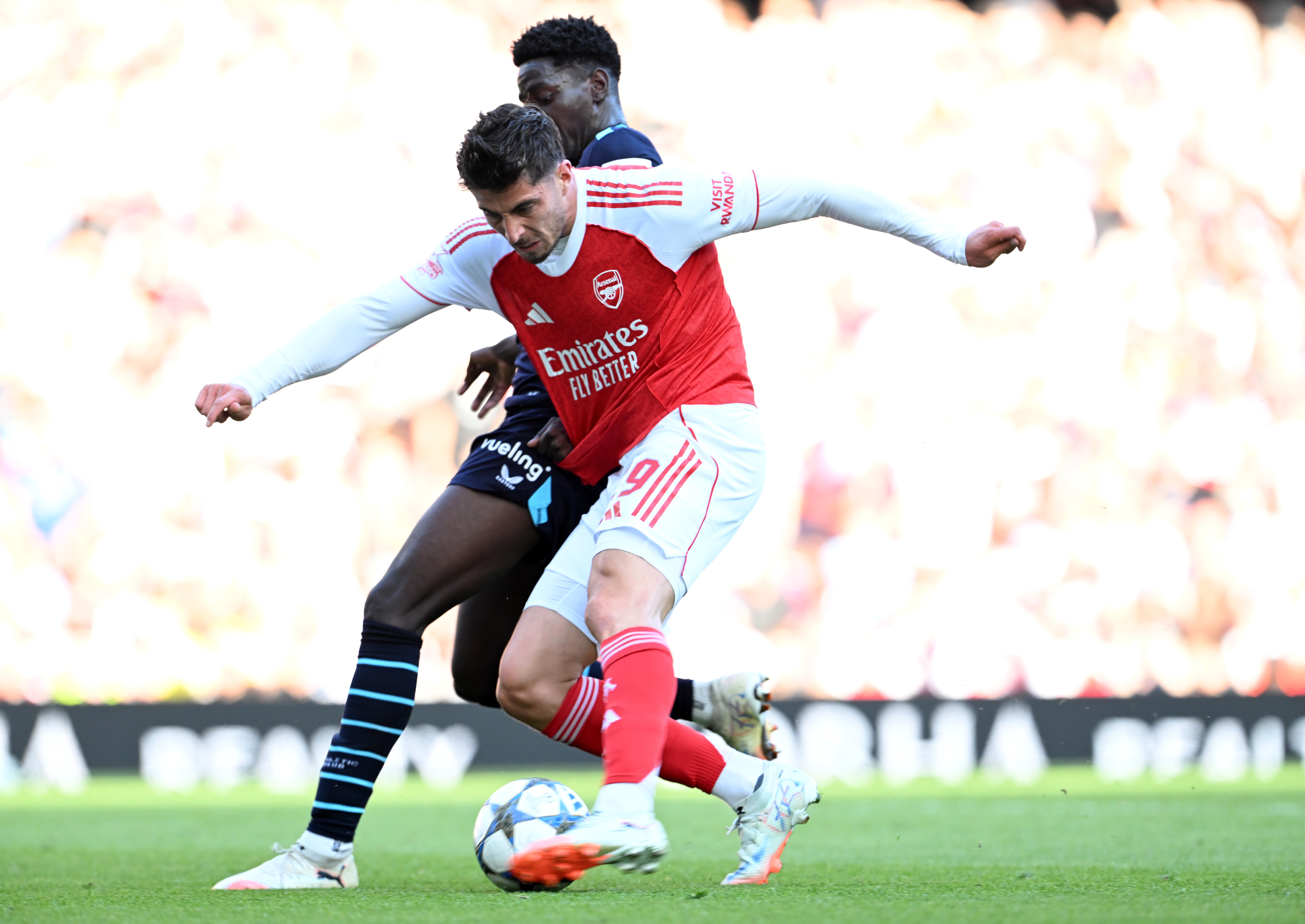 Kai Havertz is a versatile forward and favoured by Arteta