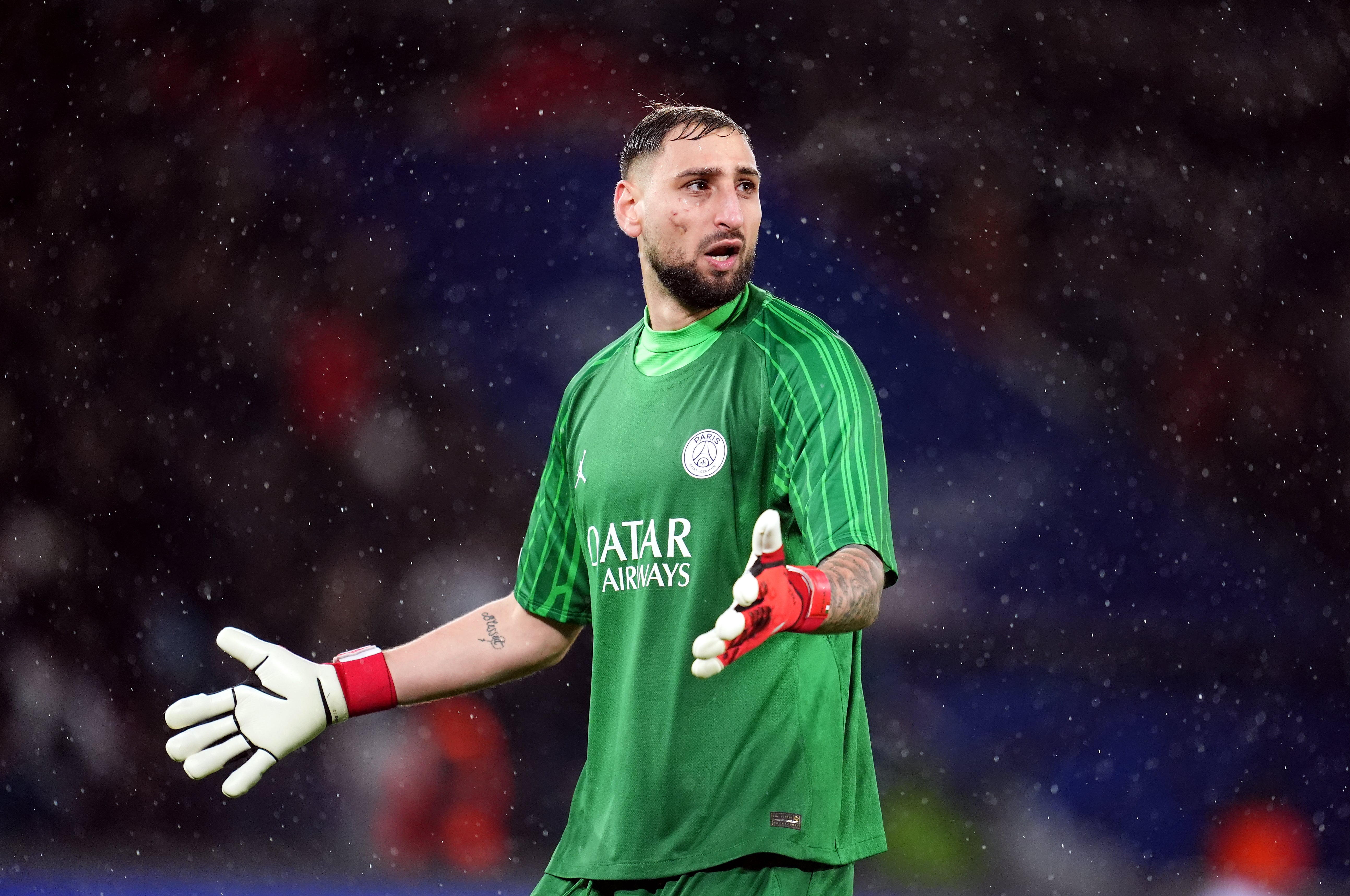 Italy captain Gianluigi Donnarumma is set for a move to the Etihad Stadium (Adam Davy/PA)
