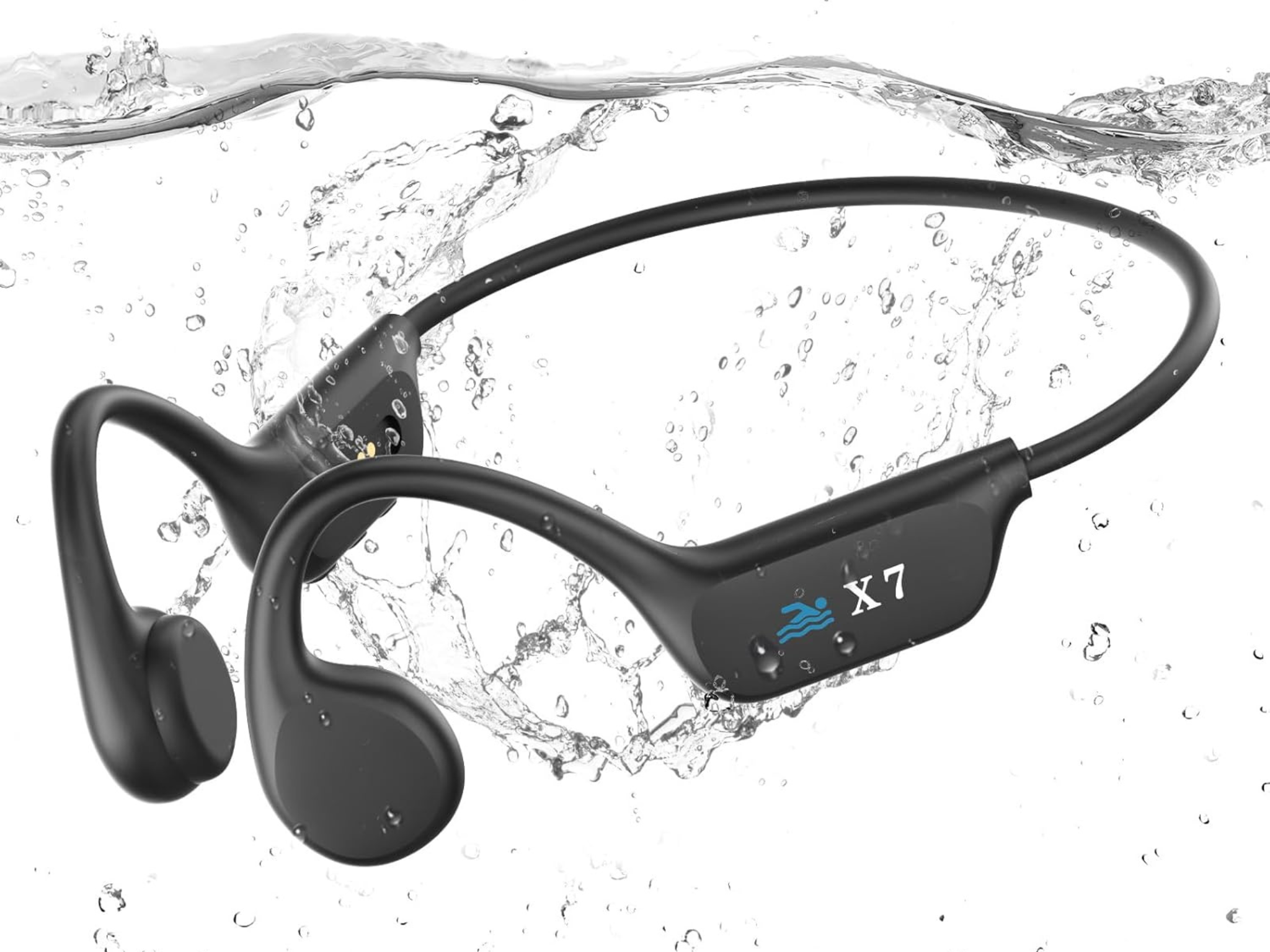 IndyBest best waterproof headphones Guudsoud X7 swimming headphones